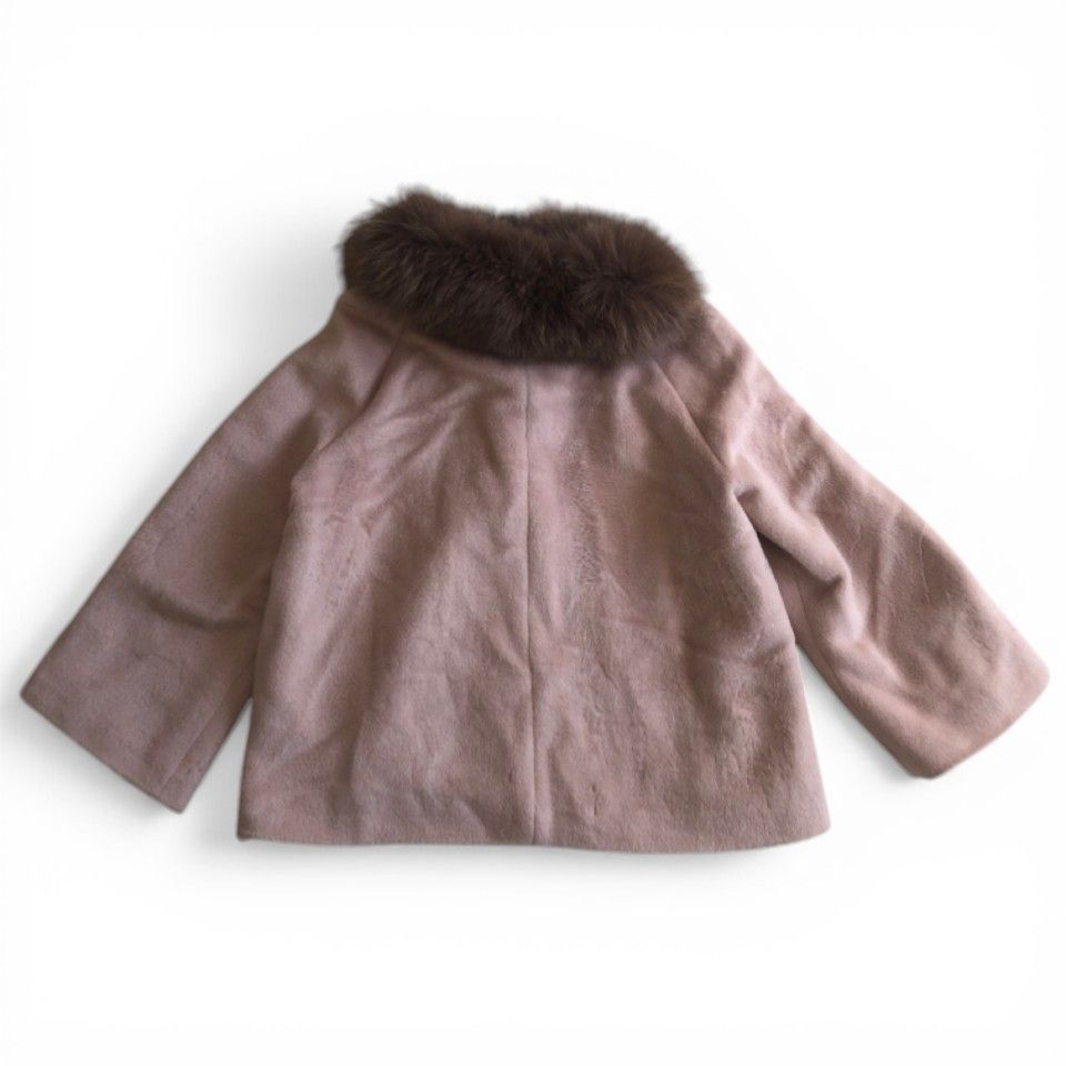 美品 人気ITEM ANAYI アナイ アルパカシャギーフォックスファー付 