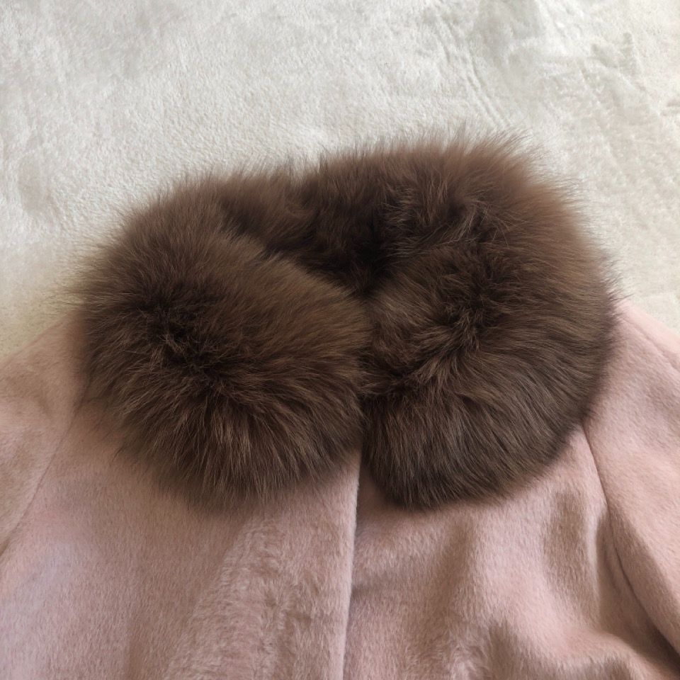 美品 人気ITEM ANAYI アナイ アルパカシャギーフォックスファー付