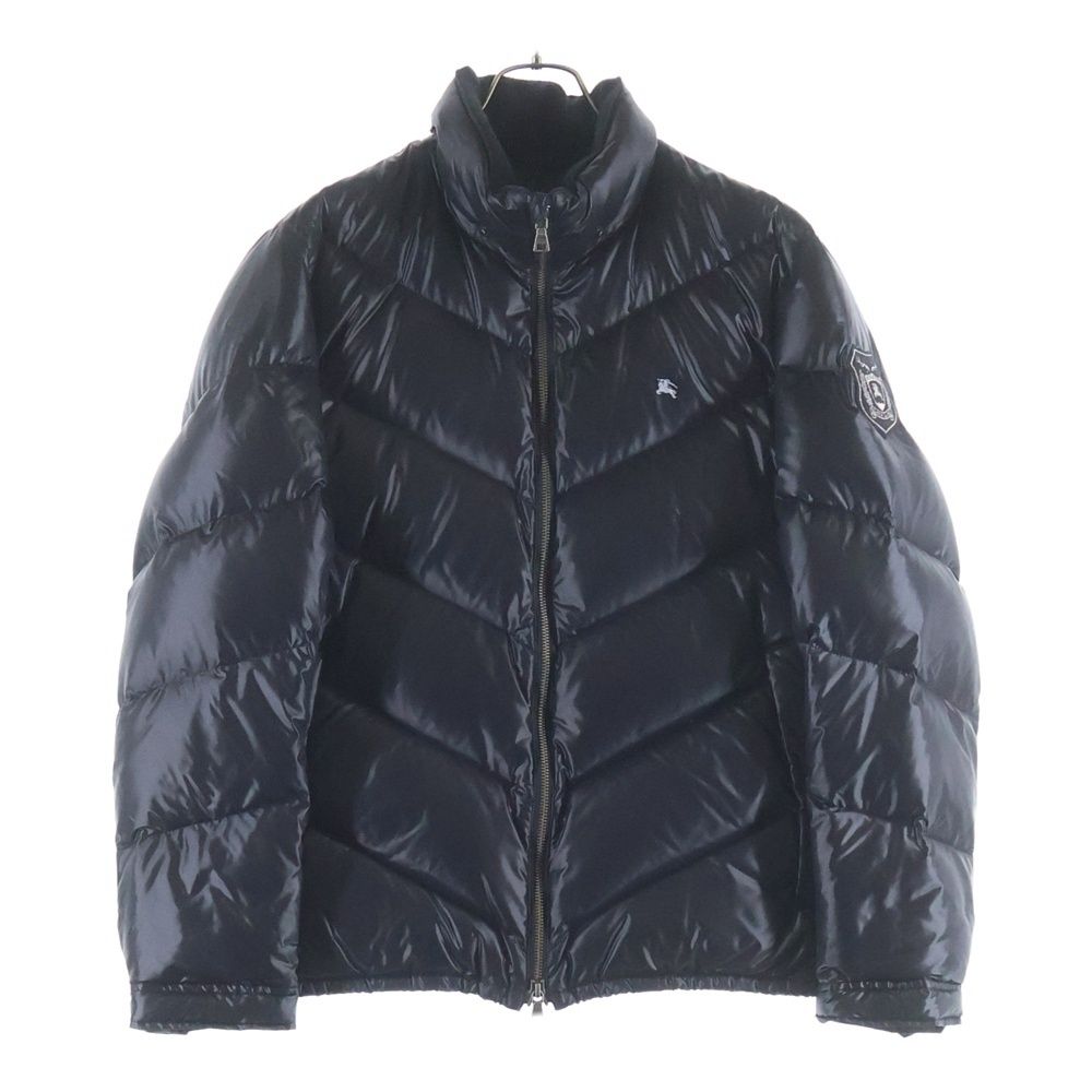 BURBERRY BLACK LABEL (バーバリー ブラックレーベル) ロゴ刺繍 ジップ