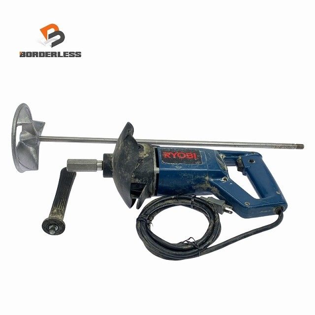送料無料☆彡訳ありRYOBI リョービ 100V 2スピード パワーミキサー
