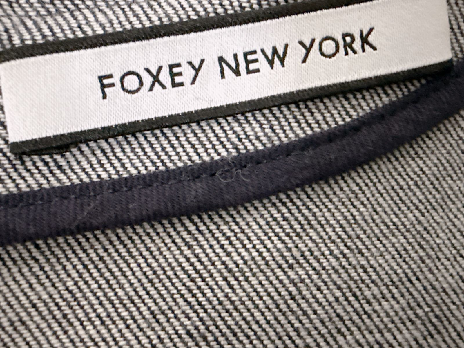 極美品】FOXEY NEW YORK 39368/ フォクシーニューヨーク INDIGO