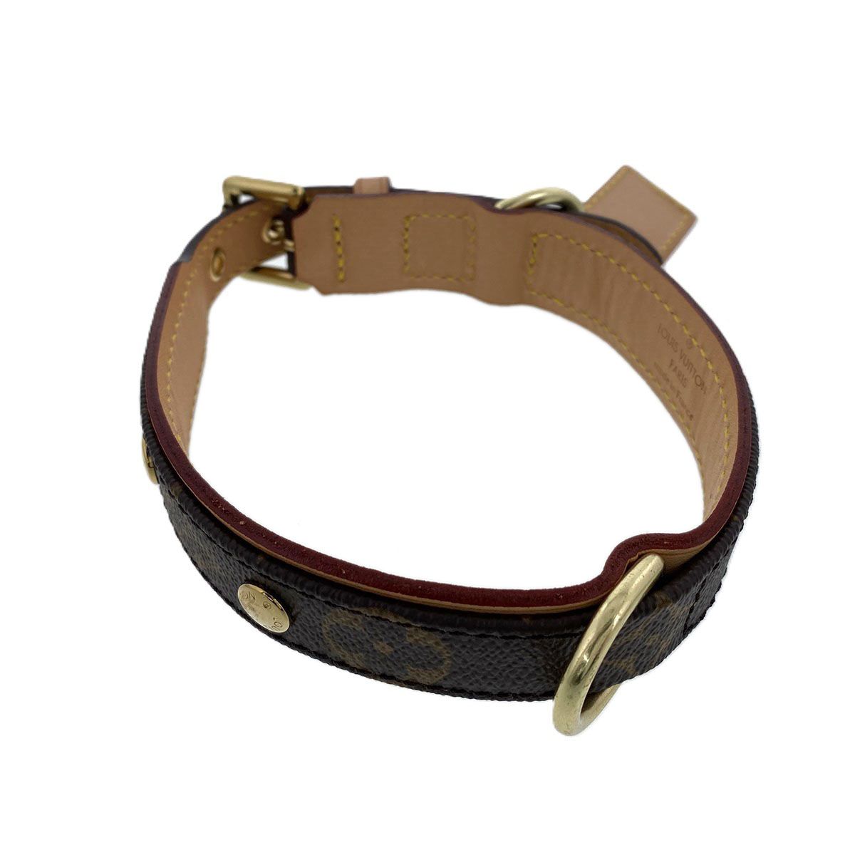 LOUIS VUITTON ルイ・ヴィトン モノグラム コリエ・バクスターMM 首輪