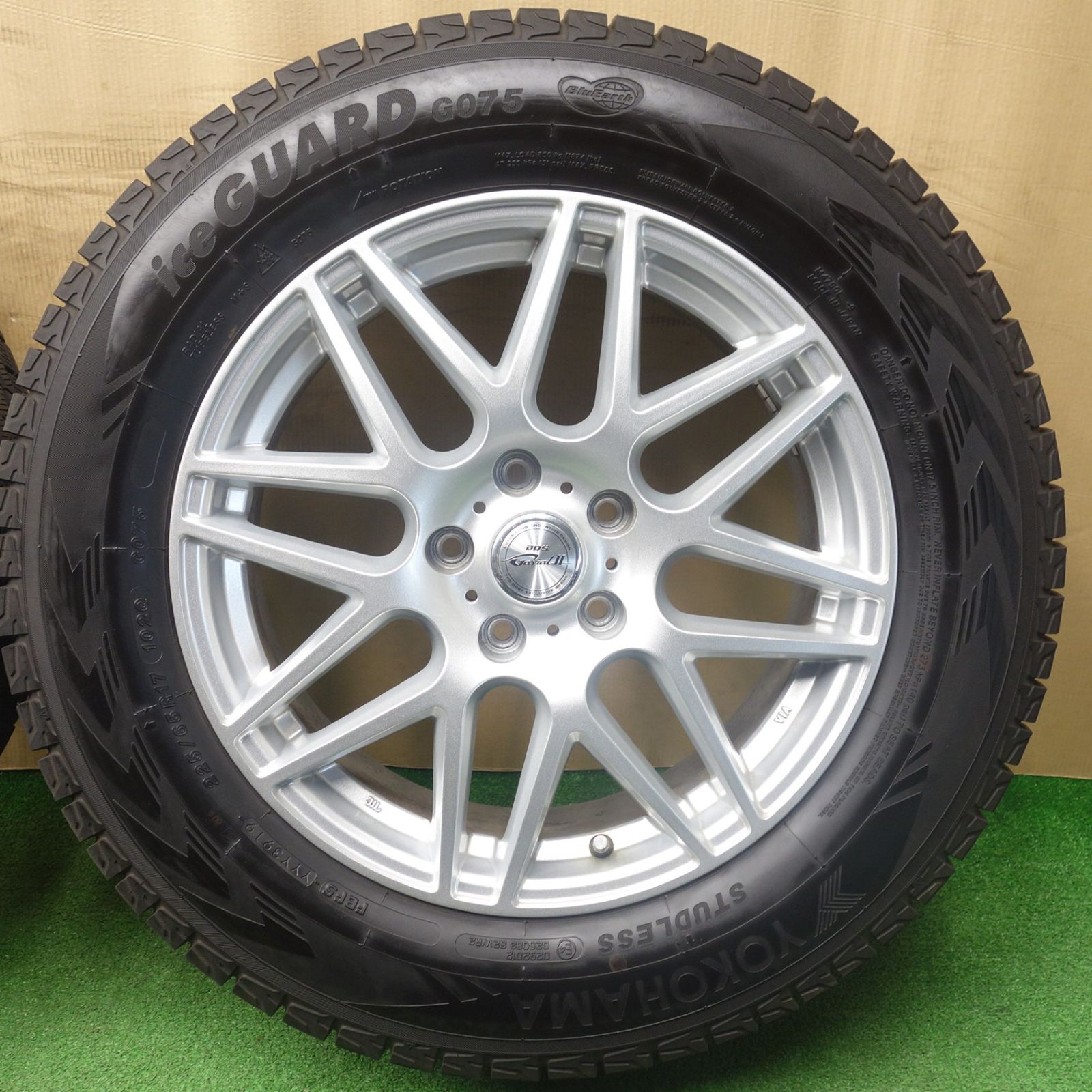 バリ溝！キレイ！9.5分☆スタッドレス 225/65R17 ヨコハマ アイス 
