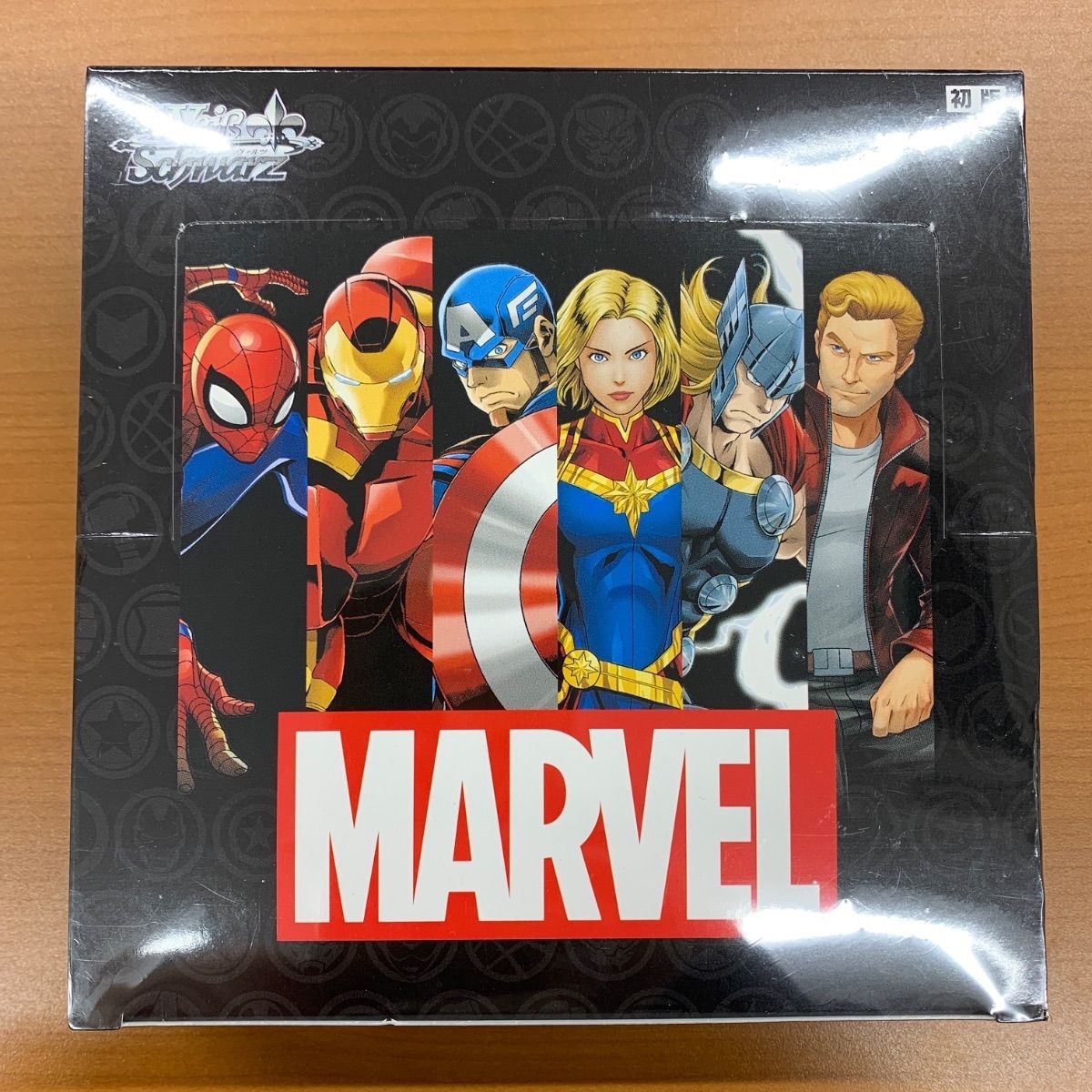 未開封 シュリンク付き Marvel/Card Collection 初版 ブースターパック