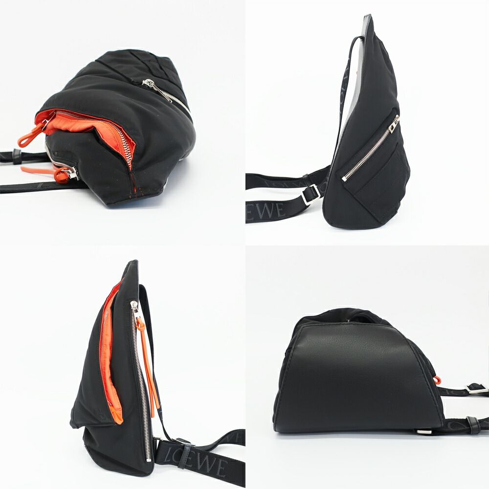 天白】ロエベ ANTON SLING PUFFER ショルダーバッグ ボディバッグ