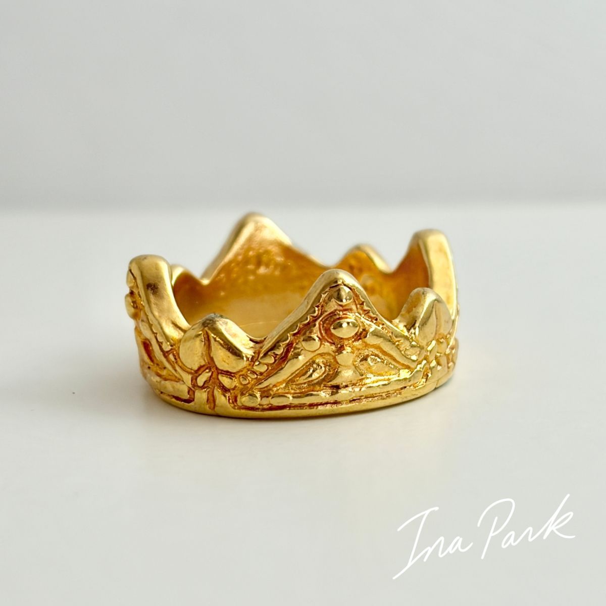 王冠 リング フランス製 王冠のフェーヴ 美品 フェーブ ミニチュア