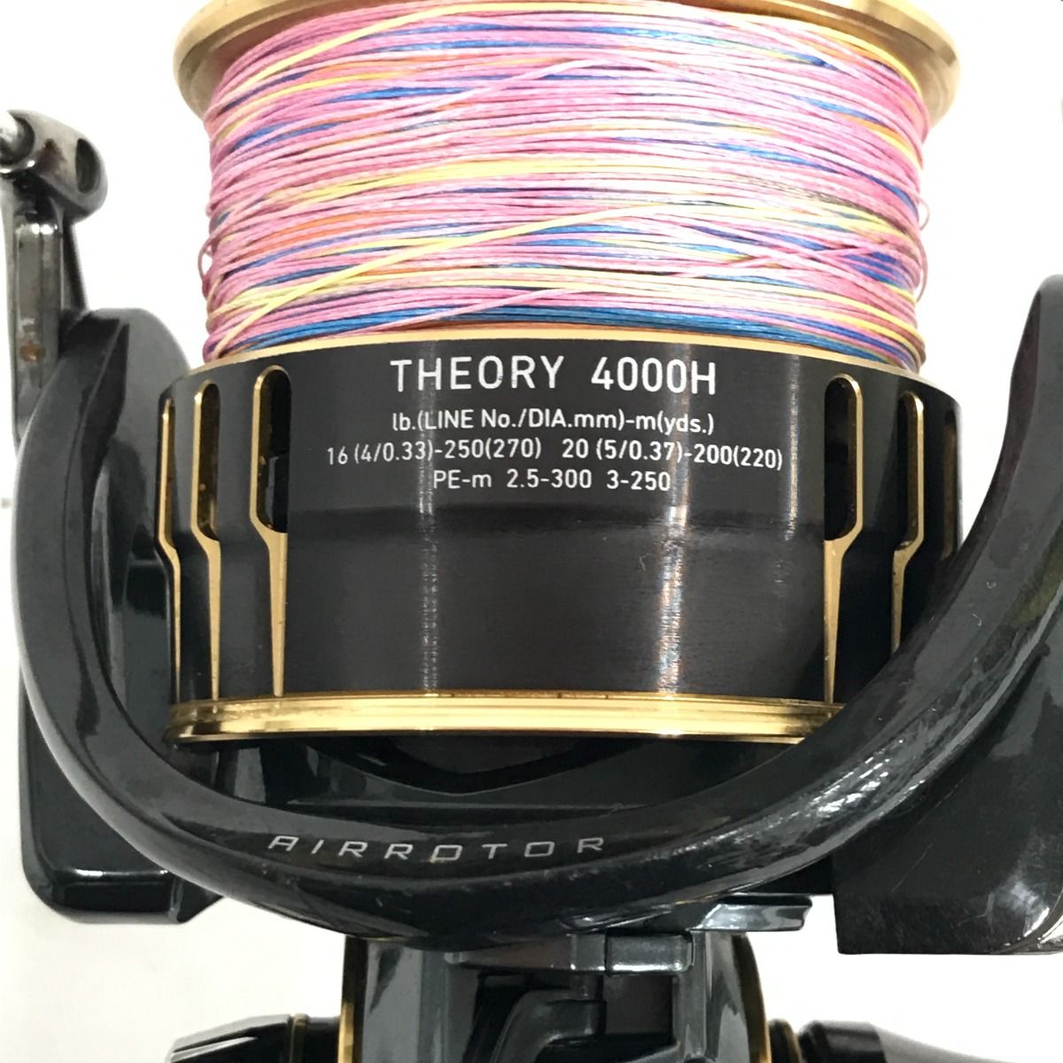 DAIWA ダイワ THEORY 4000H 傷汚れ有 釣り用品 リール スピニング