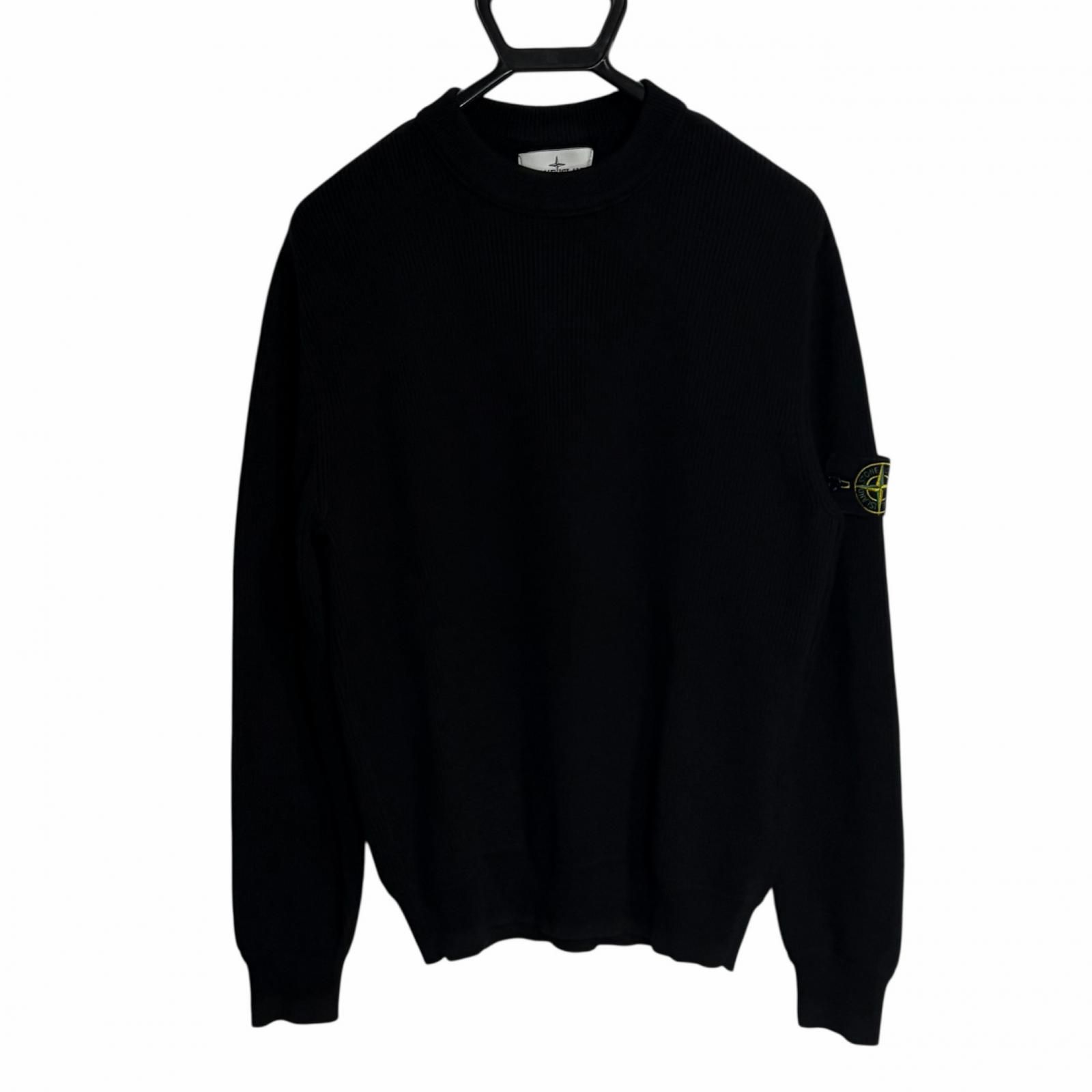 STONE ISLAND/M /ブラック /クルーネックニット /型番 