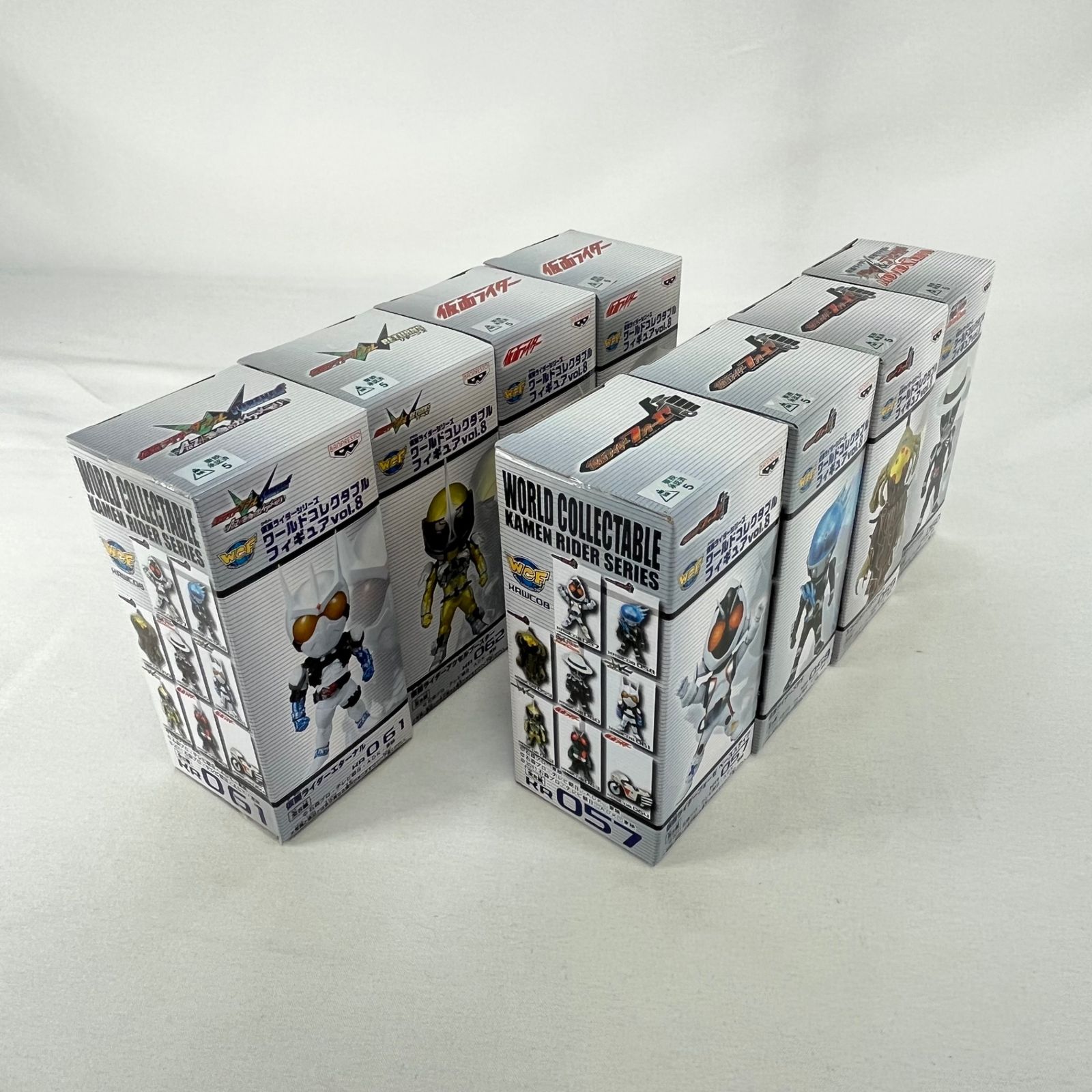 仮面ライダーシリーズ ワールドコレクタブルフィギュア vol.7 vol.8