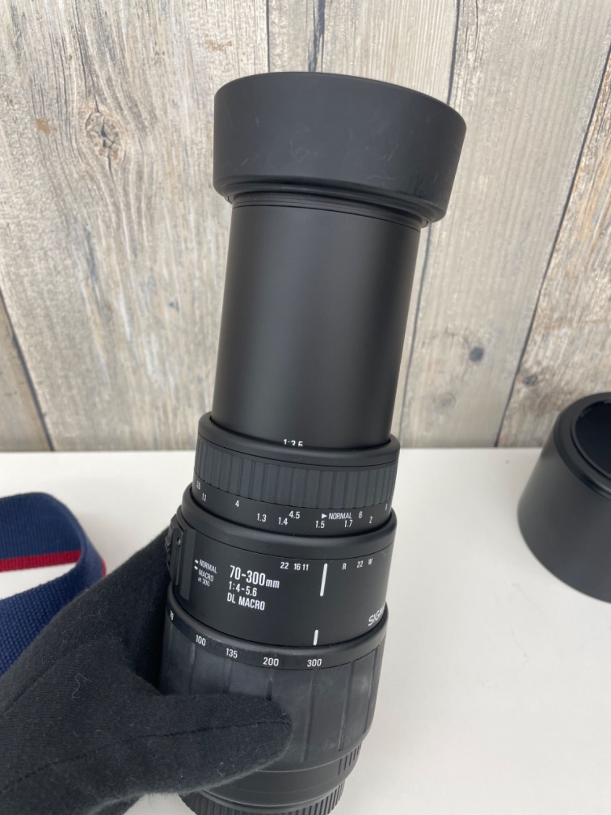 E【ジャンク品】Canon キャノン EOS kiss フィルムカメラ シグマ