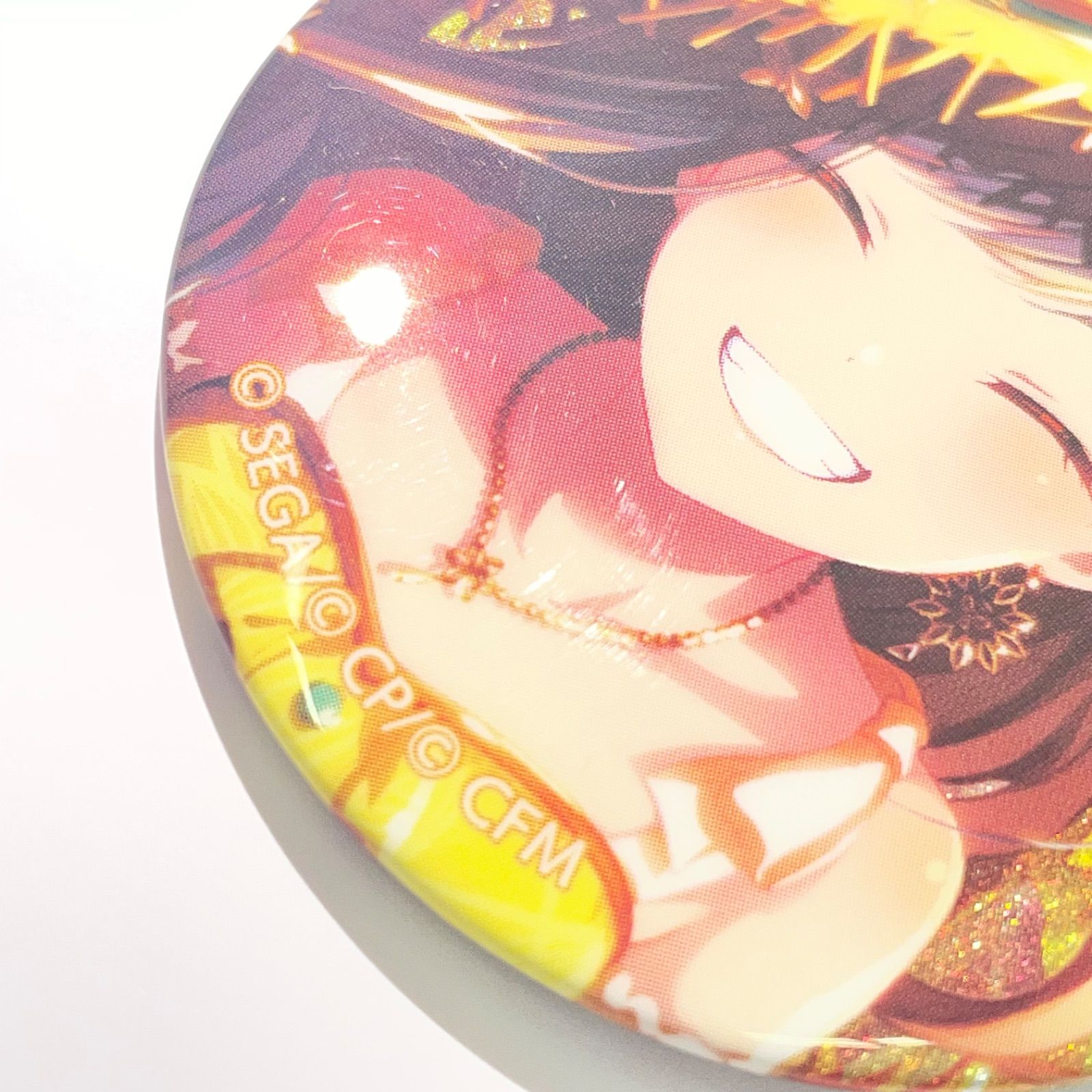 瀬戸店】プロジェクトセカイ 白石杏 グリッター缶バッジ イベント