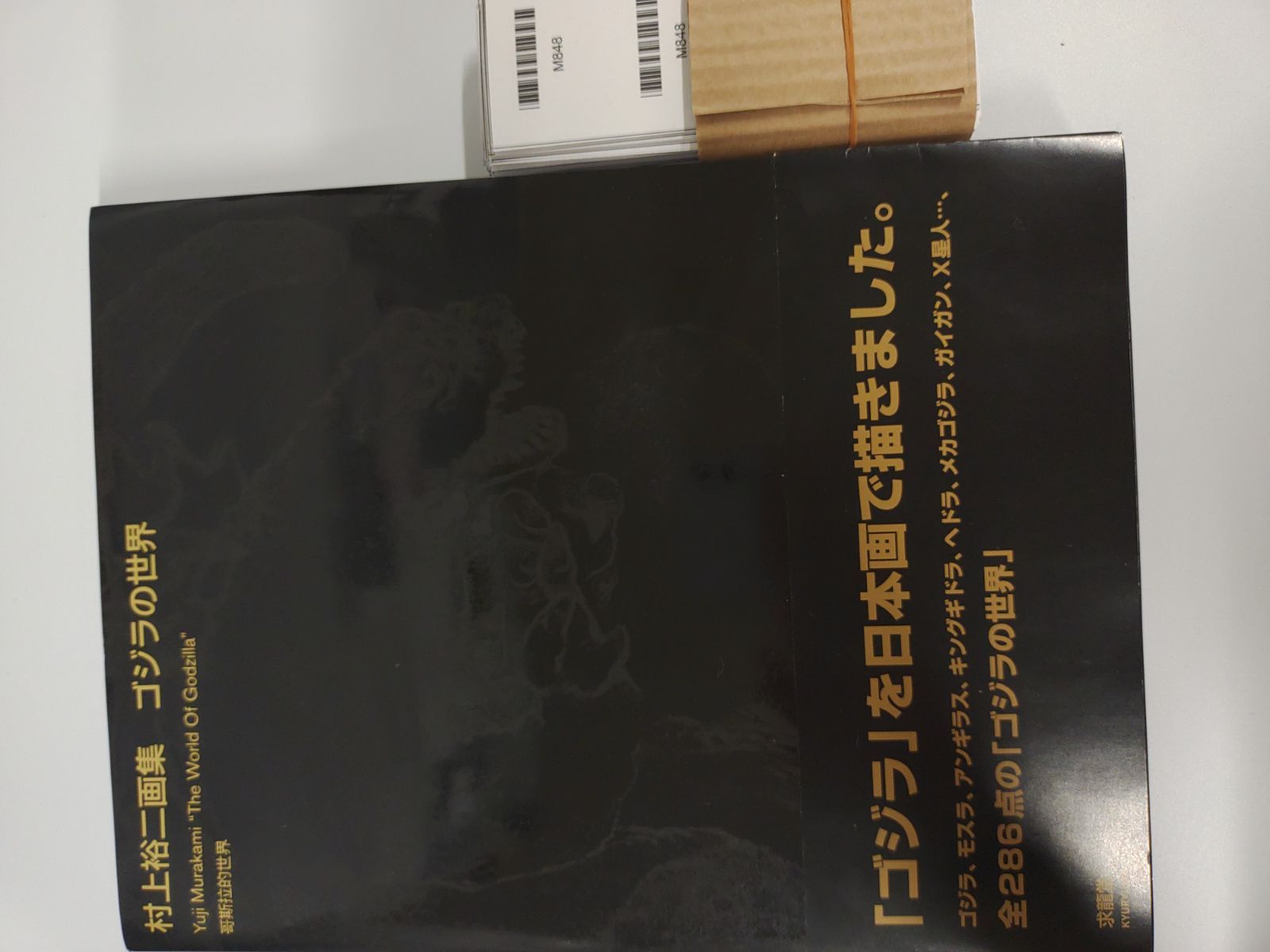 村上裕二画集 ゴジラの世界 求龍堂』MC2-03-2B_20260302_nm_M848-激安 
