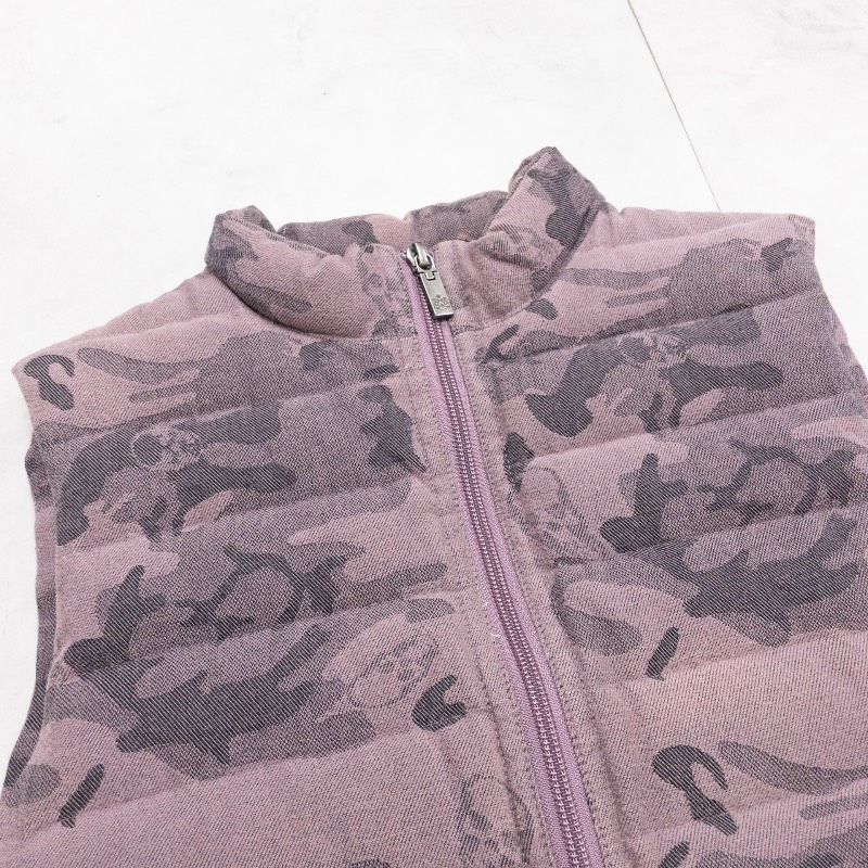 lucien pellat-finet ルシアンペラフィネ ダウンベスト スカル ドクロ