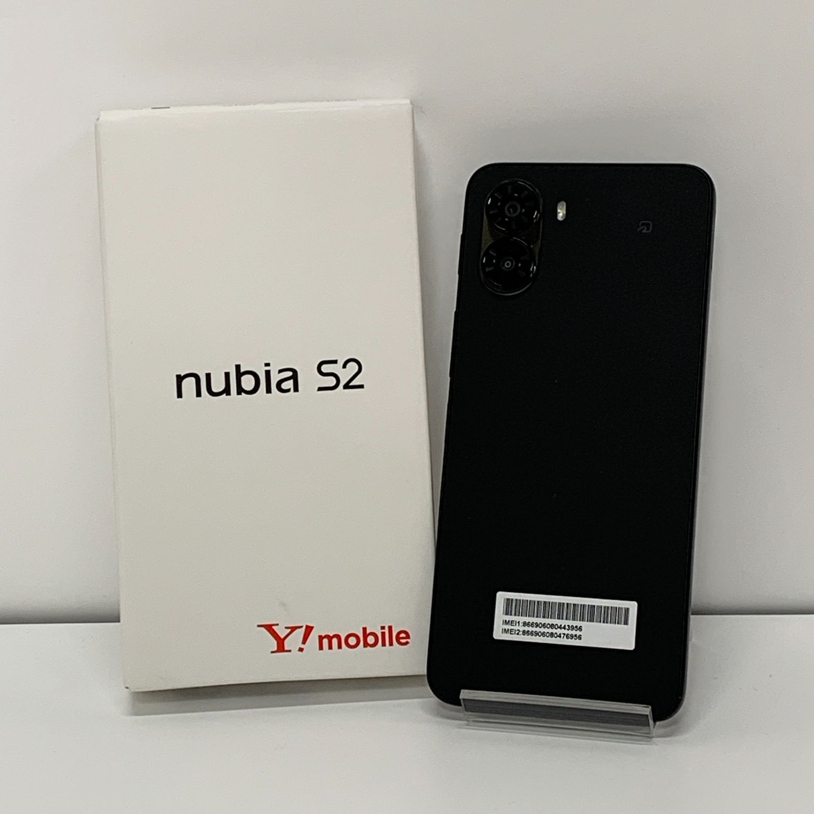 Nubia S2 128GB A504ZT ブラック Softbank SIMロック解除済み No.F427