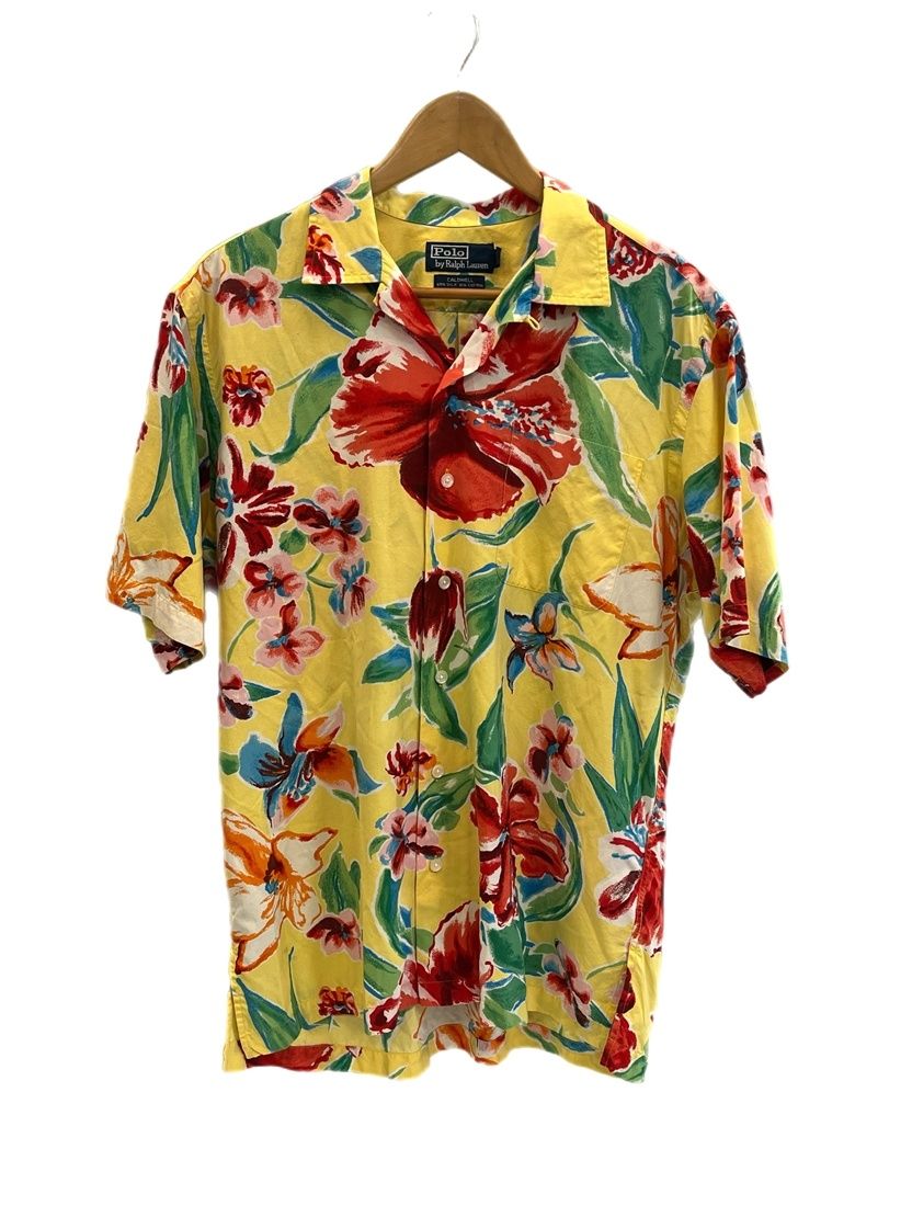 Ralph Lauren CALDWELL 開襟シャツ　オープンカラーシャツ 90s ラルフローレン CALDWELL 開襟 シャツオープンカラー 【公式通販】