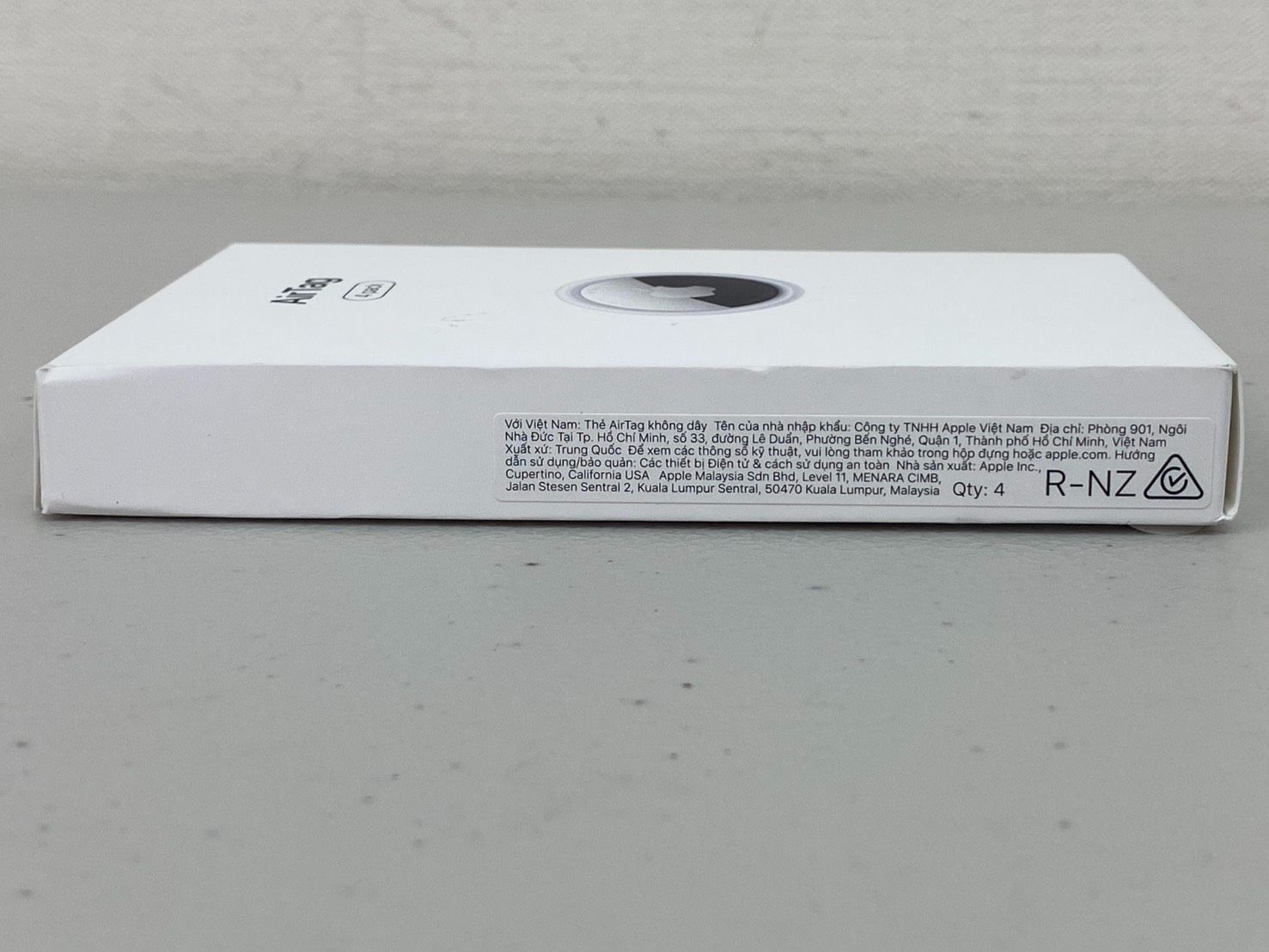 Apple AirTag 4個(未使用3+使用1) - メルカリ