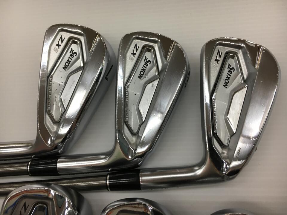 連絡用 ダンロップ SRIXON ZX5 Mk2 Steel Fiber i80 CW Sフレックス アイアン