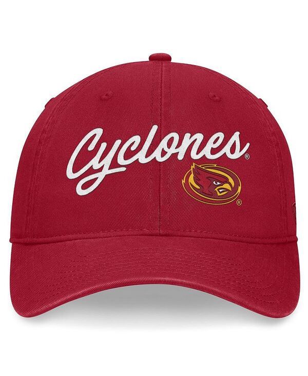 トップオブザワールド メンズ アクセサリー 帽子 Top of the World Mens Cardinal Iowa State Cyclones Heritage CeeCee Adjustable Hat Cardinal