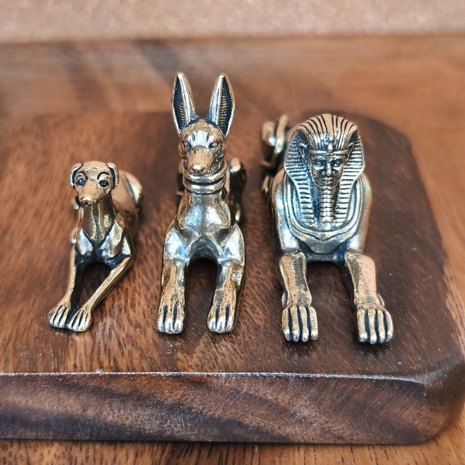 A95 真鍮製 犬のオブジェ ウィペット グレイハウンド 置物