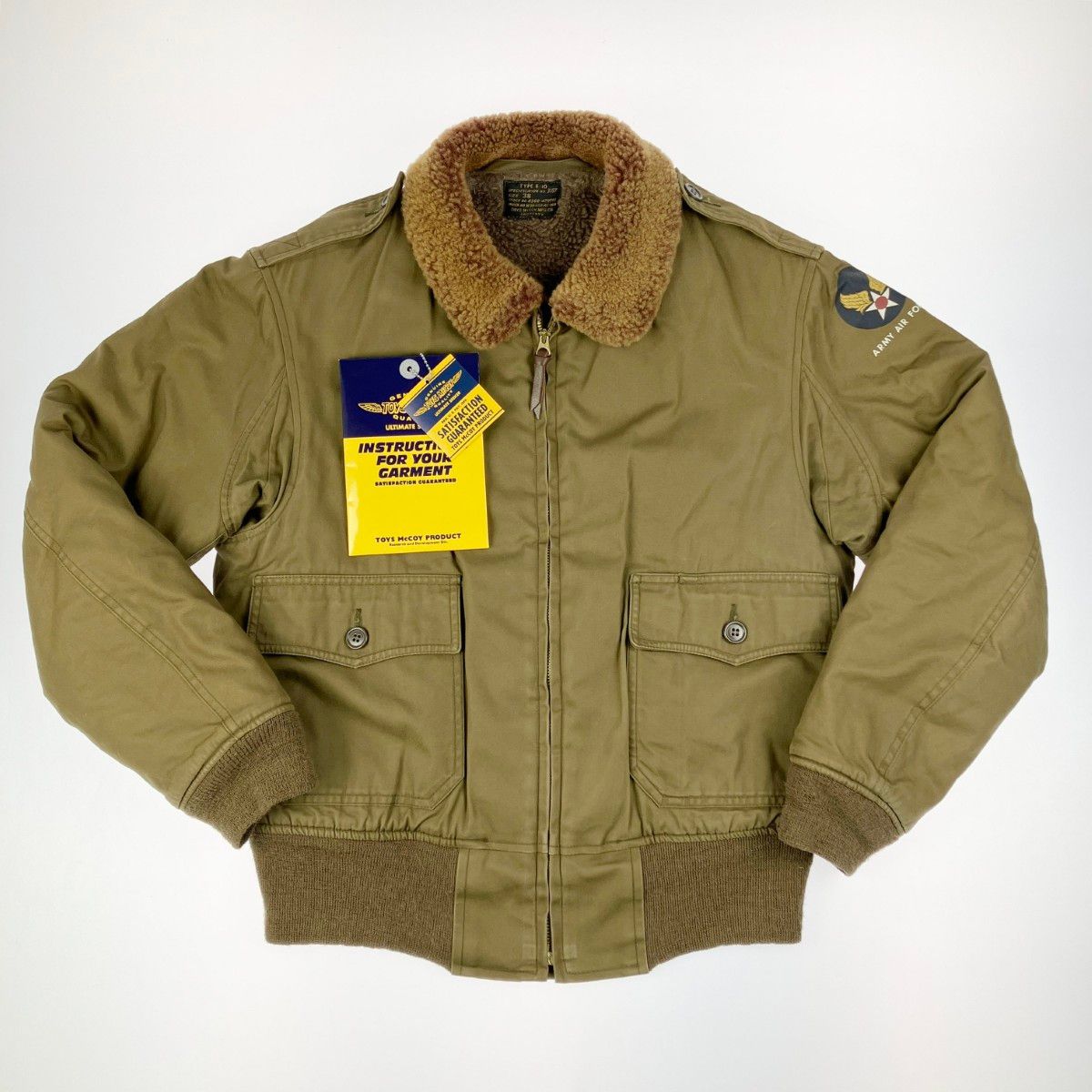 ▽▽TOYS McCOY トイズマッコイ フライトジャケット 38 TMJ2227 