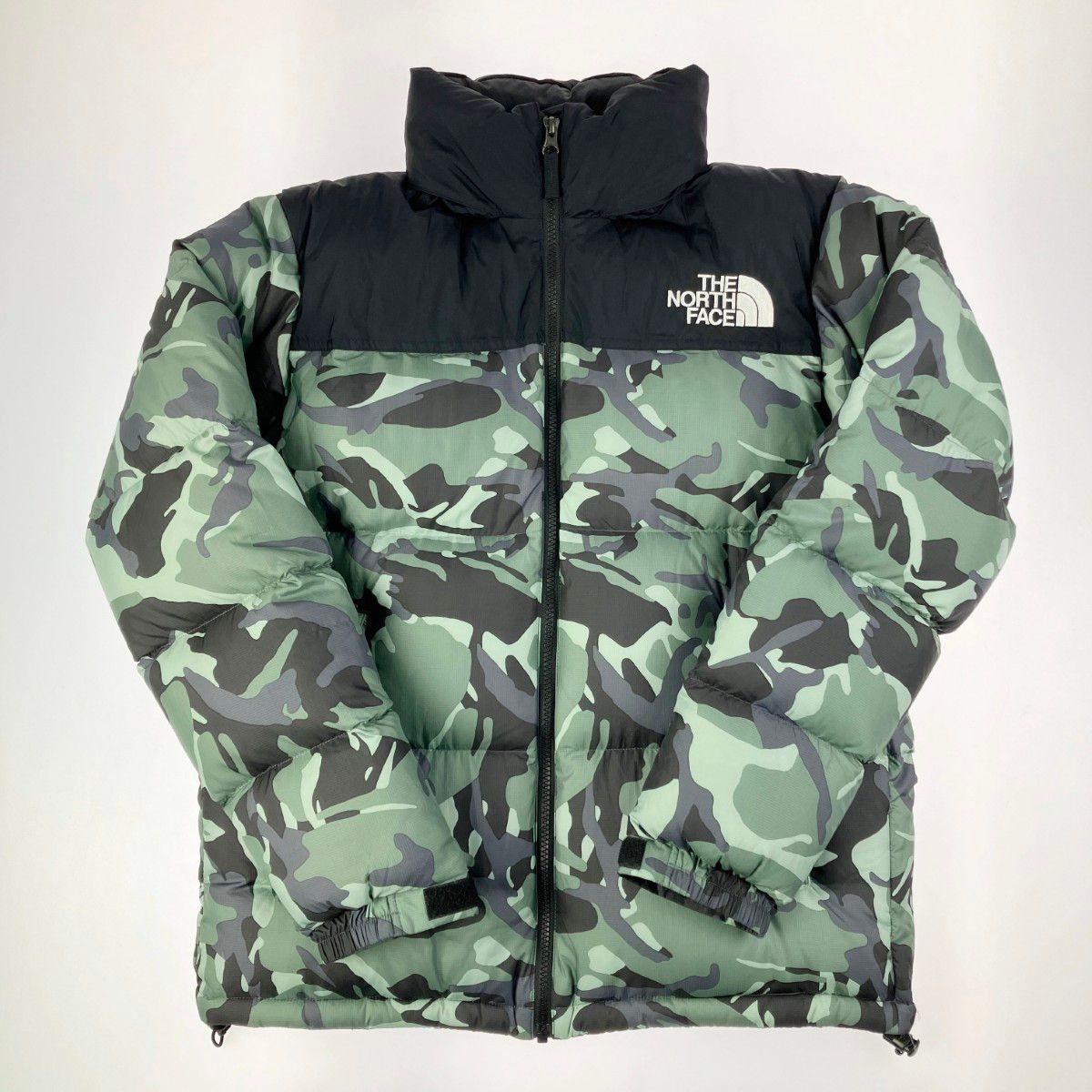 ▽▽THE NORTH FACE ヌプシ ダウンジャケット ウッドランドカモ M 