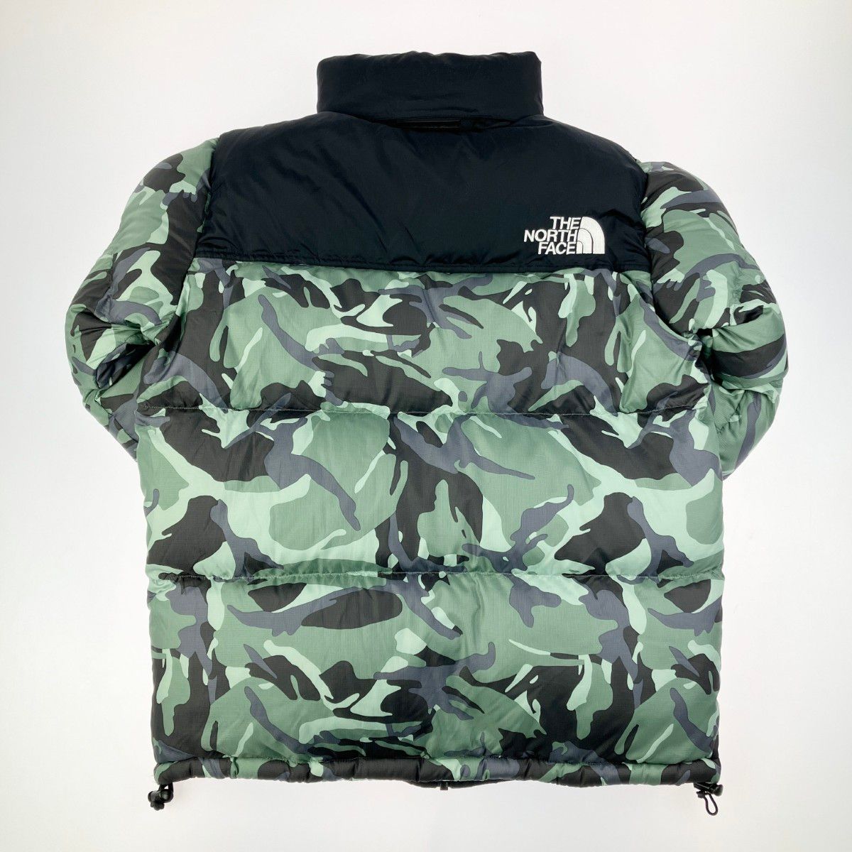 ▽▽THE NORTH FACE ヌプシ ダウンジャケット ウッドランドカモ M 