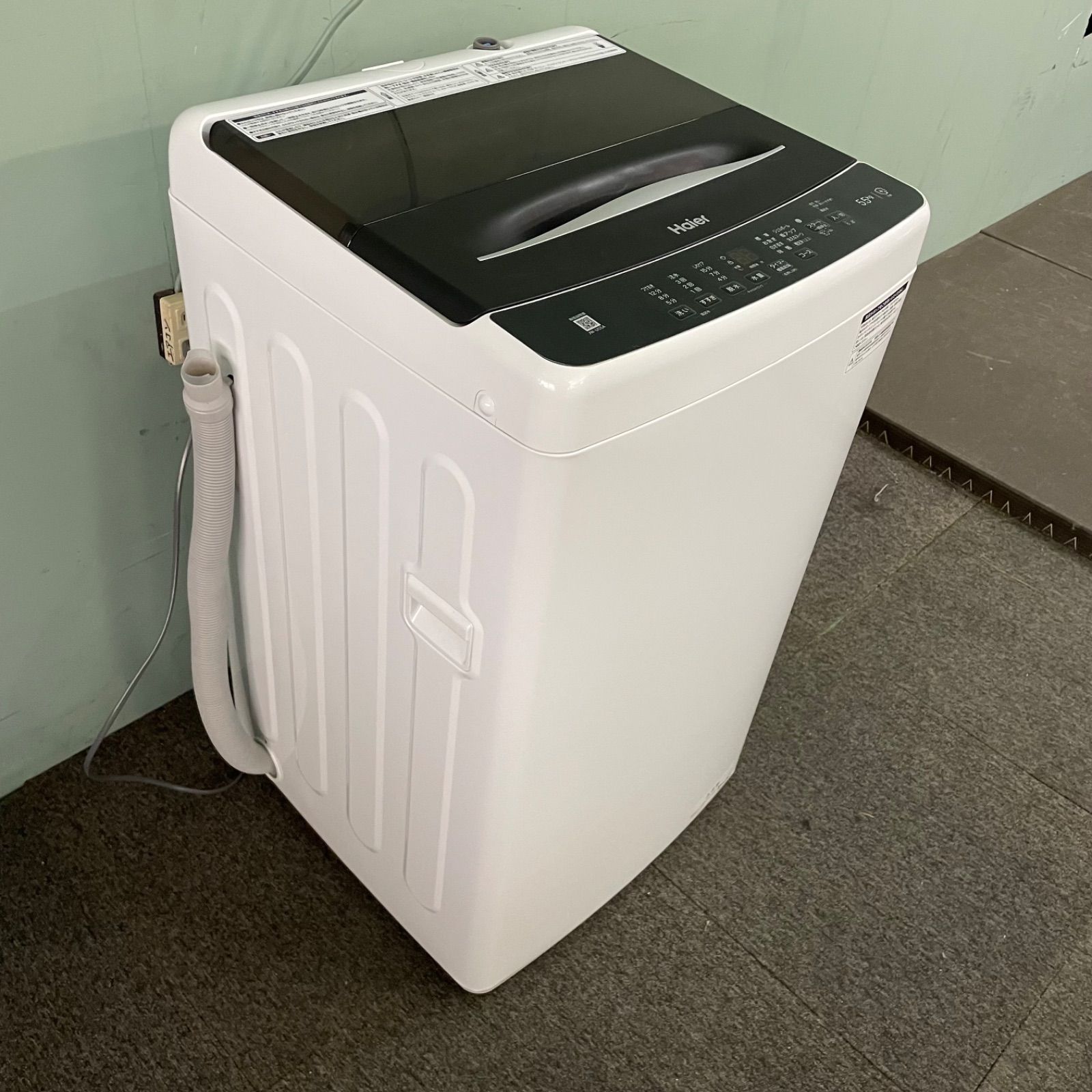 ♭ Haierハイアール 縦型洗濯機 JW-U55A 5.5kg 2022年製 - メルカリ