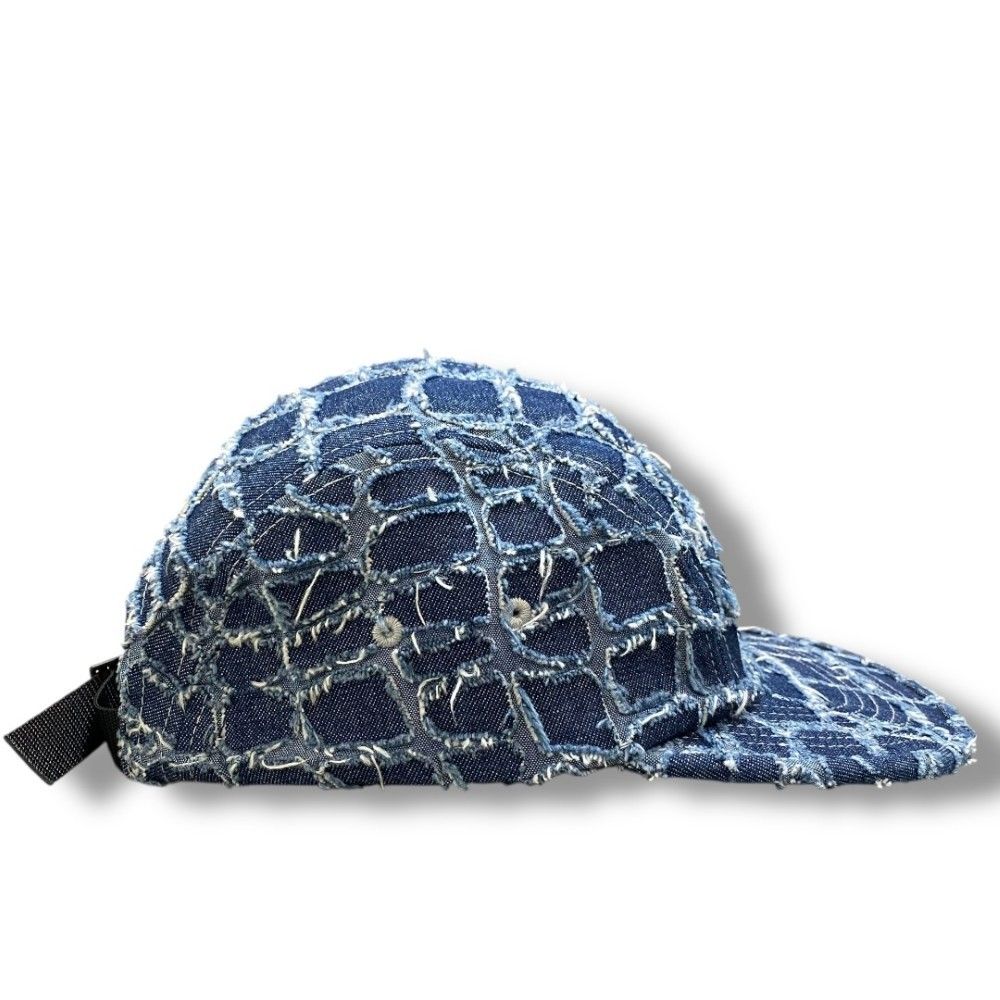 SUPREME 25SS Frayed Croc Denim Camp Cap Indigo - メルカリ