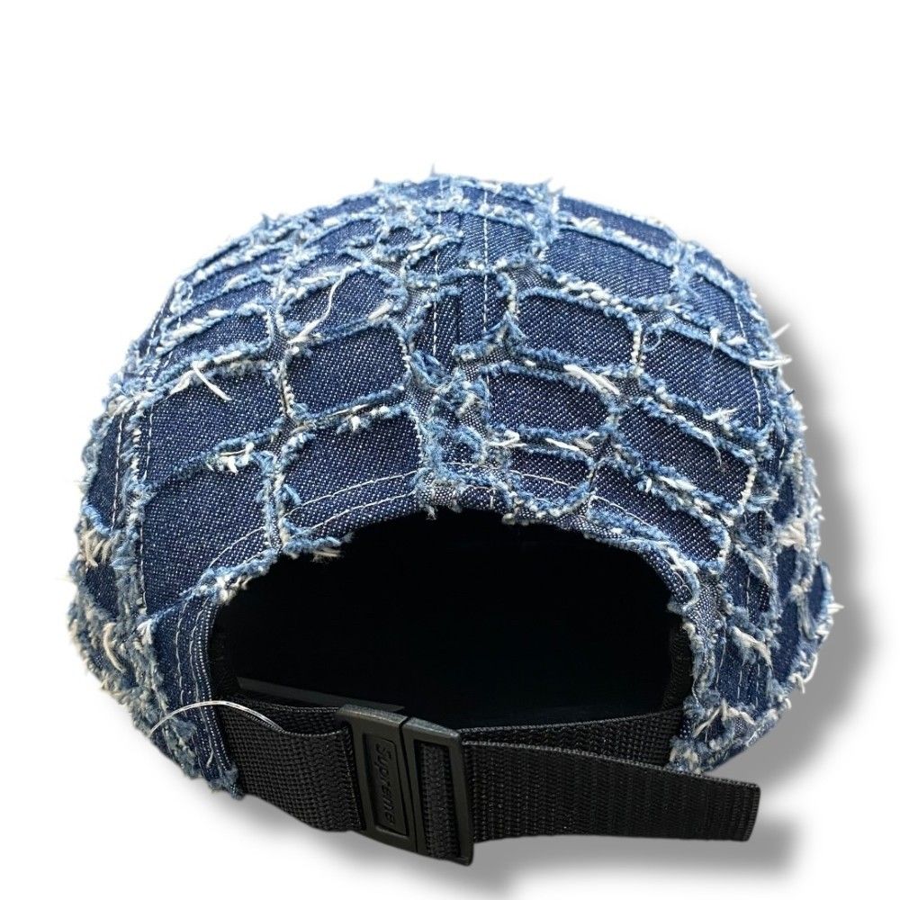 SUPREME 25SS Frayed Croc Denim Camp Cap Indigo - メルカリ