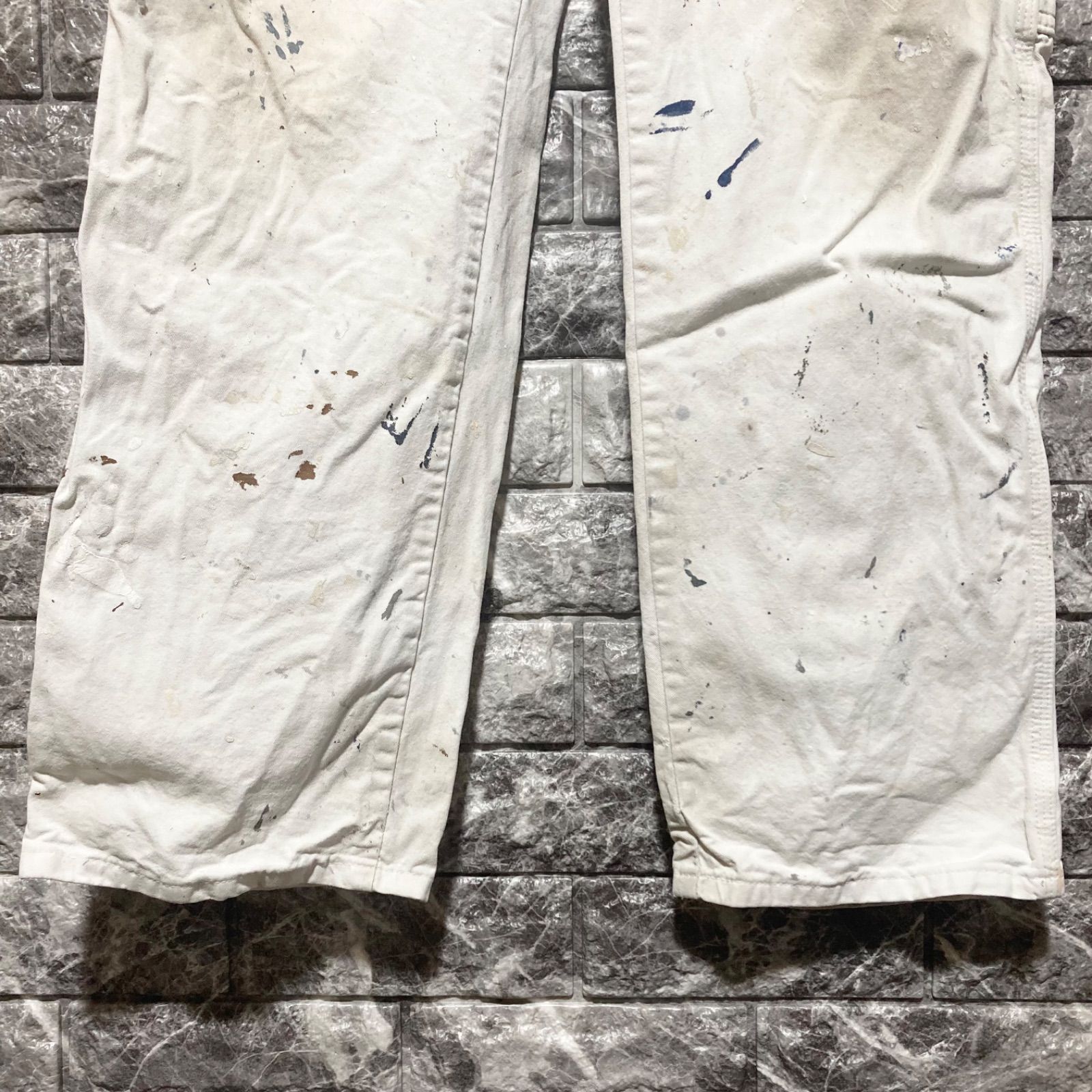 Dickies ホワイト ペインターパンツ ディッキーズ 白ペインター ペンキ 