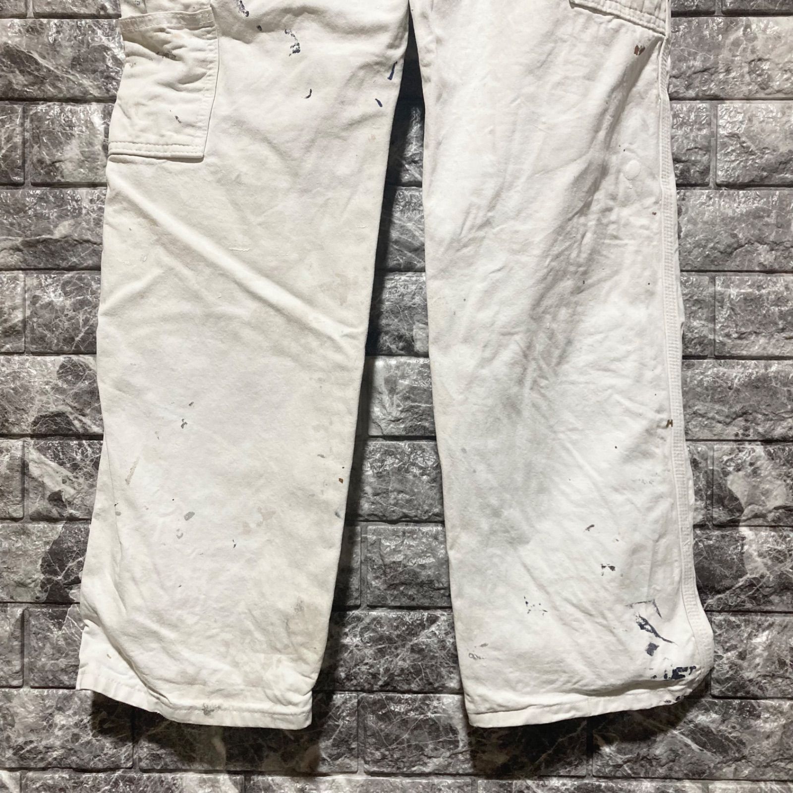 Dickies ホワイト ペインターパンツ ディッキーズ 白ペインター ペンキ