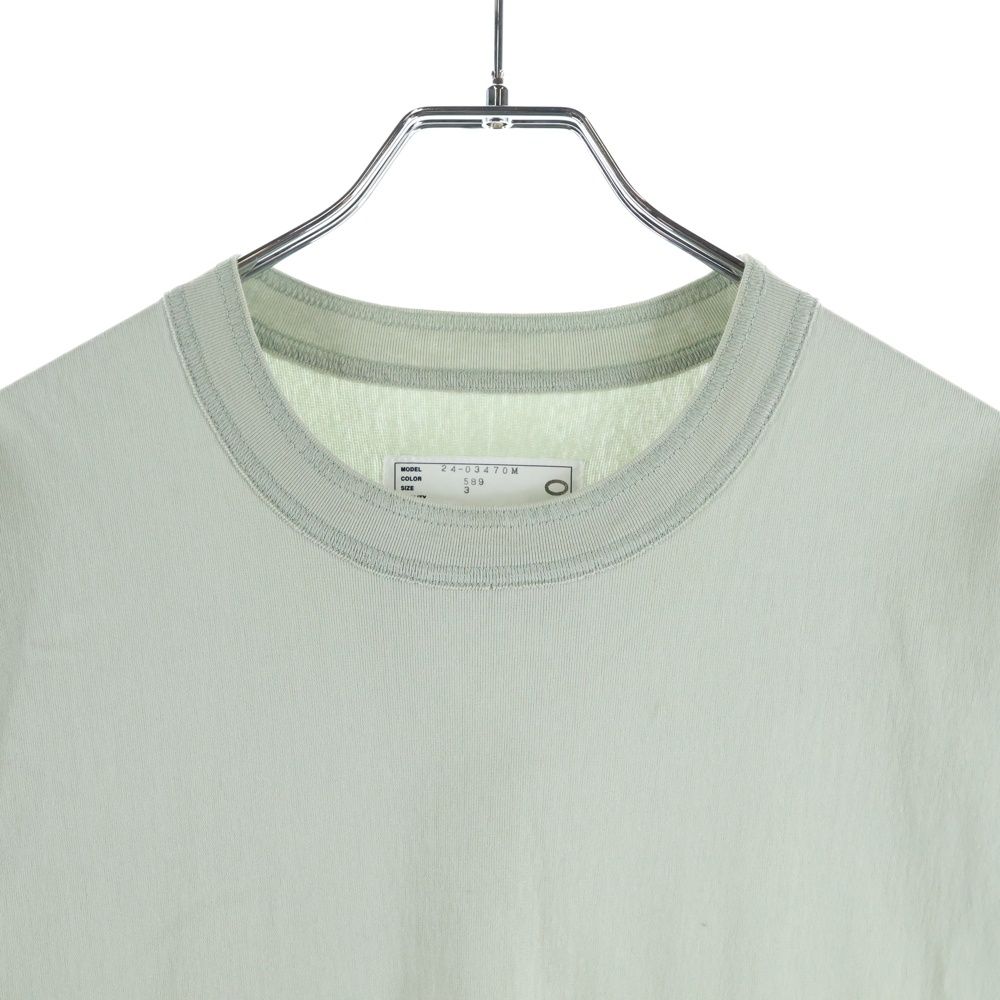 sacai 24SS 24-03376 コットンジャージー半袖Tシャツ Sacai (サカイ) 24SS Cotton Jersey T-Shirt コットン ジャージー 半袖