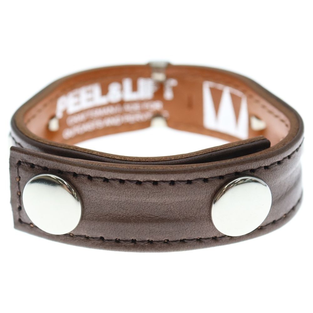 PEEL&LIFT (ピールアンドリフト) LEATHER BRACELET スタッズレザー