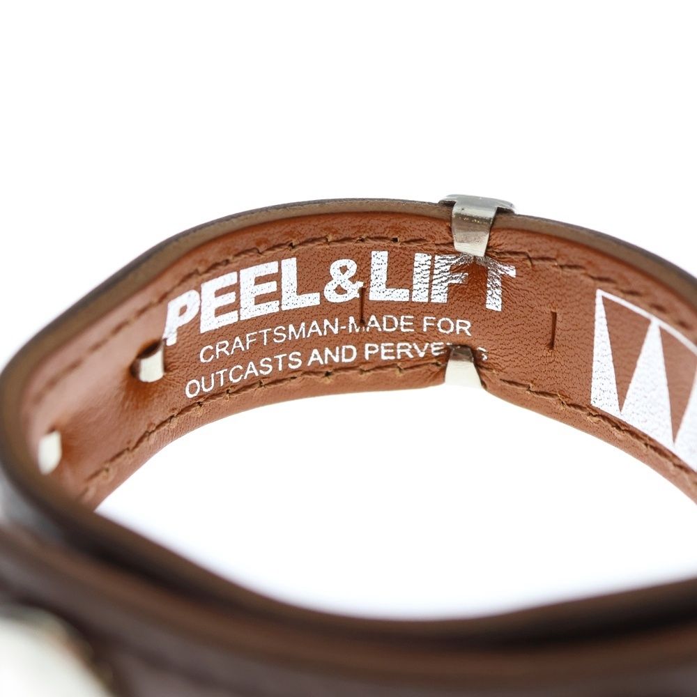 PEEL&LIFT (ピールアンドリフト) LEATHER BRACELET スタッズレザー