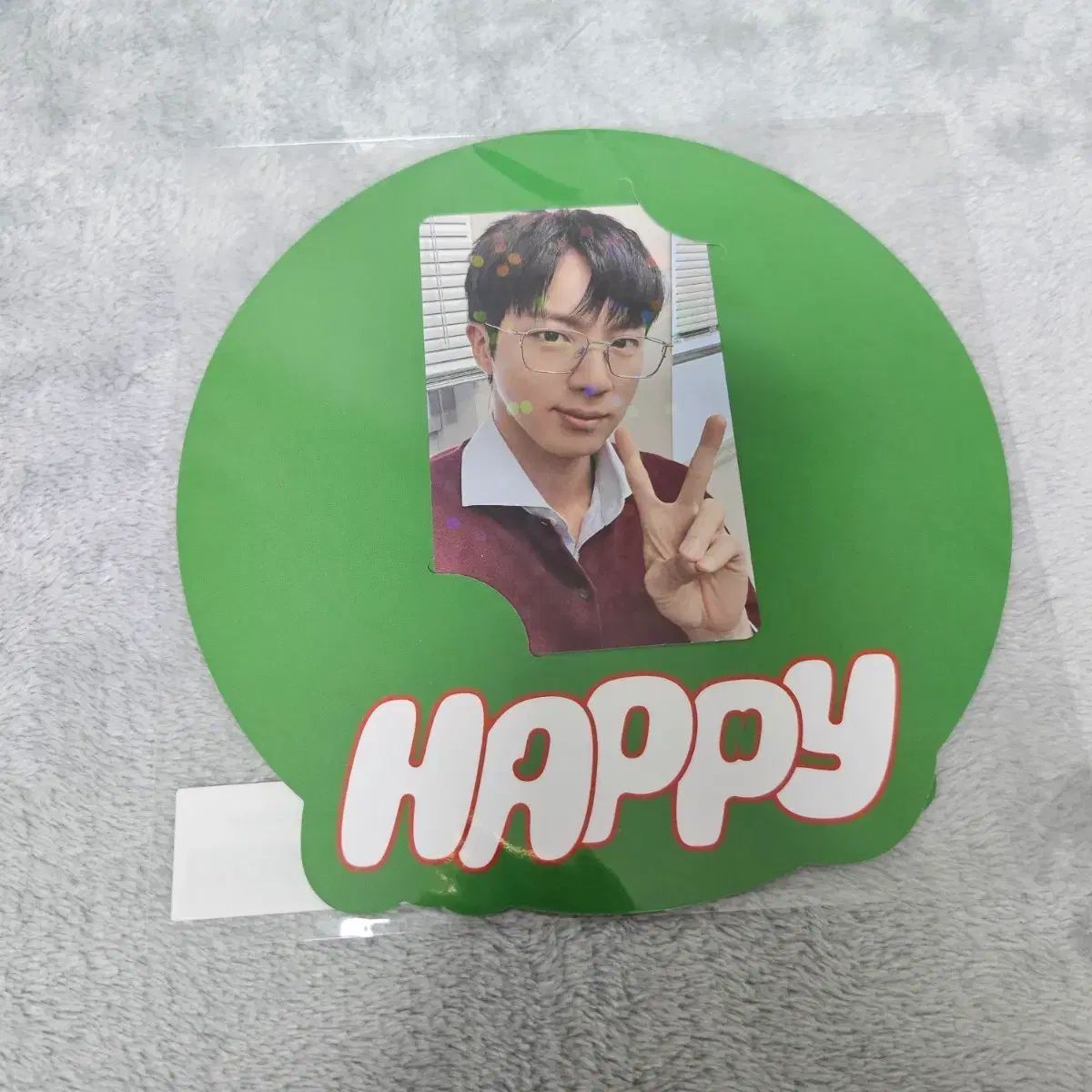 未開封 ジン(JIN・ソクジン) happy japan fc ホログラム 特典 ハッピー