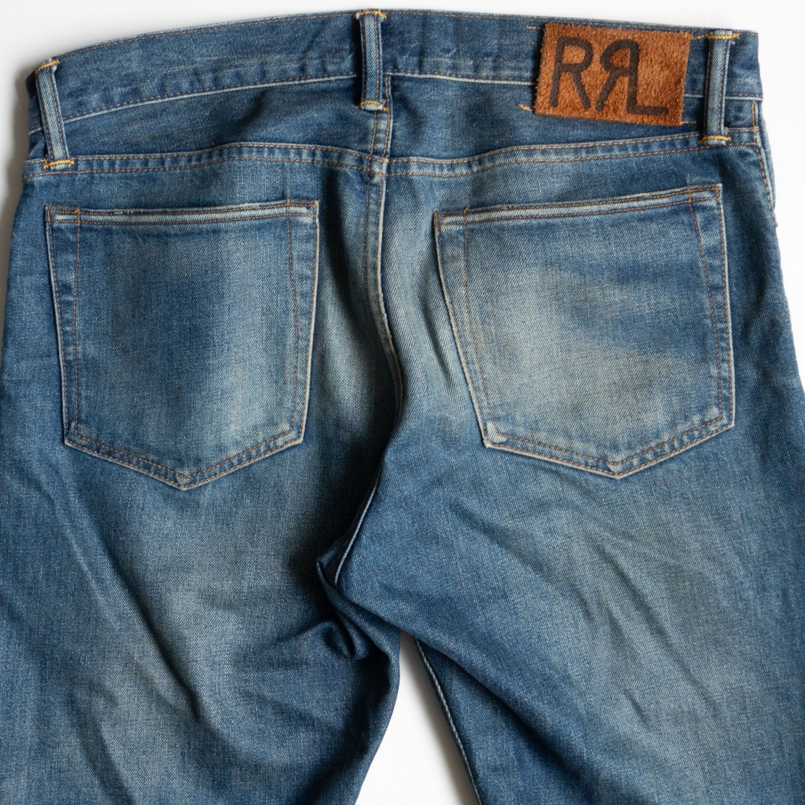 美品】RRL【SLIM NARROW JEANS】31×30 アメリカ製 スリムナロー