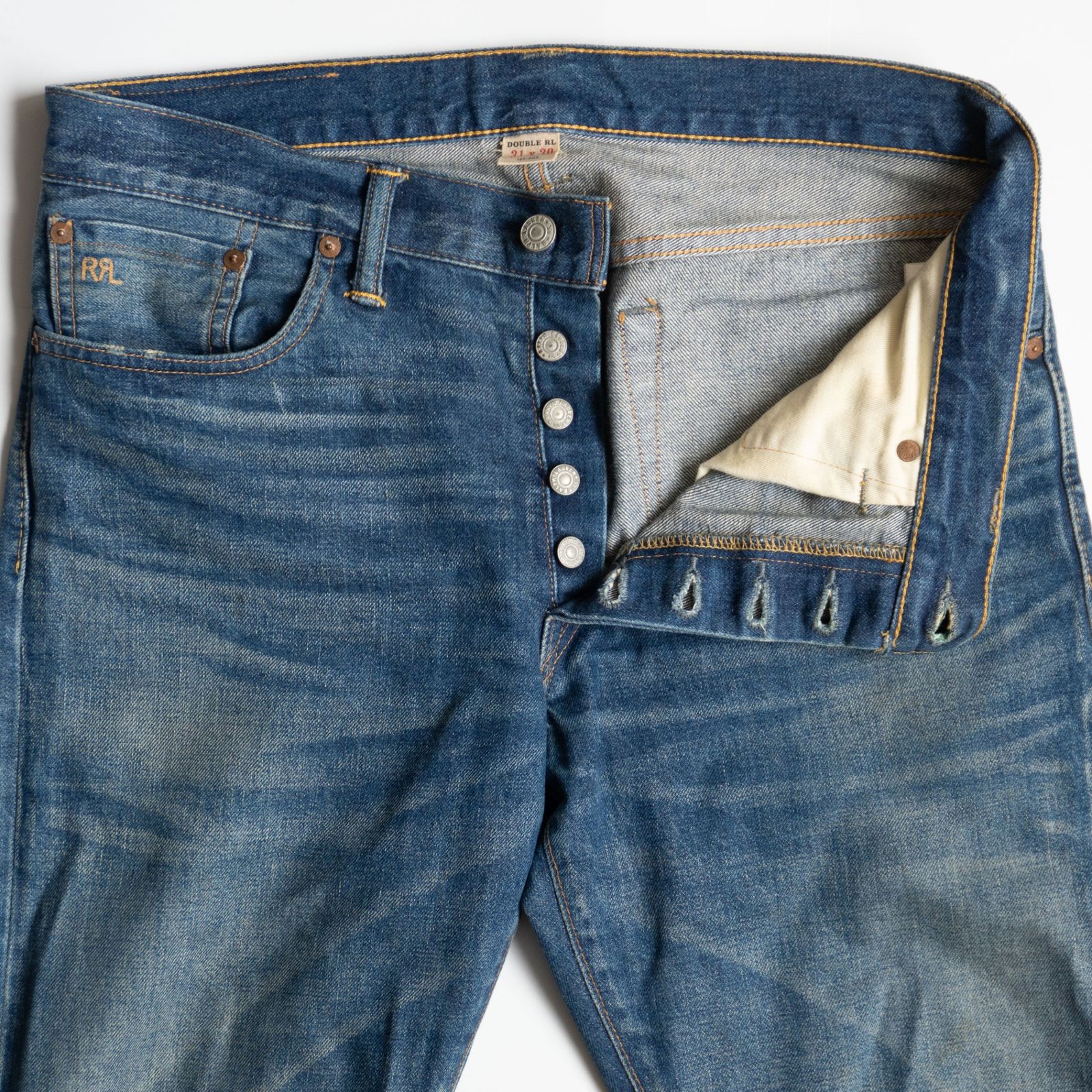 美品】RRL【SLIM NARROW JEANS】31×30 アメリカ製 スリムナロー