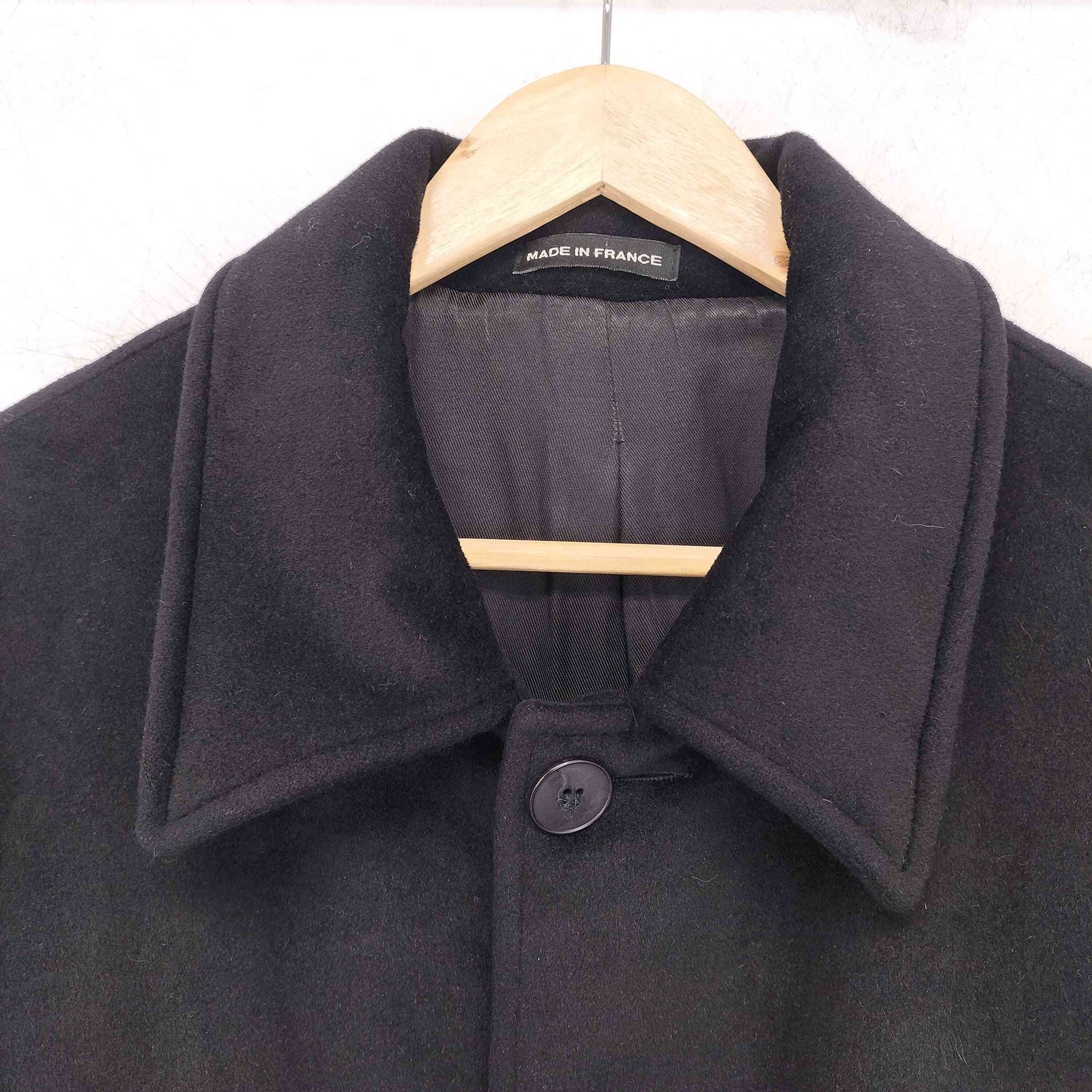 アニエスベー agnes b. フランス製 OLD ウールステンカラーコート