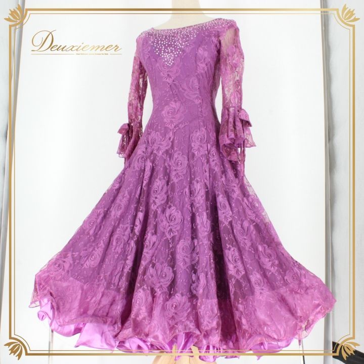 社交ダンス 衣装 スタンダード ドレス ワンピース パーティドレス