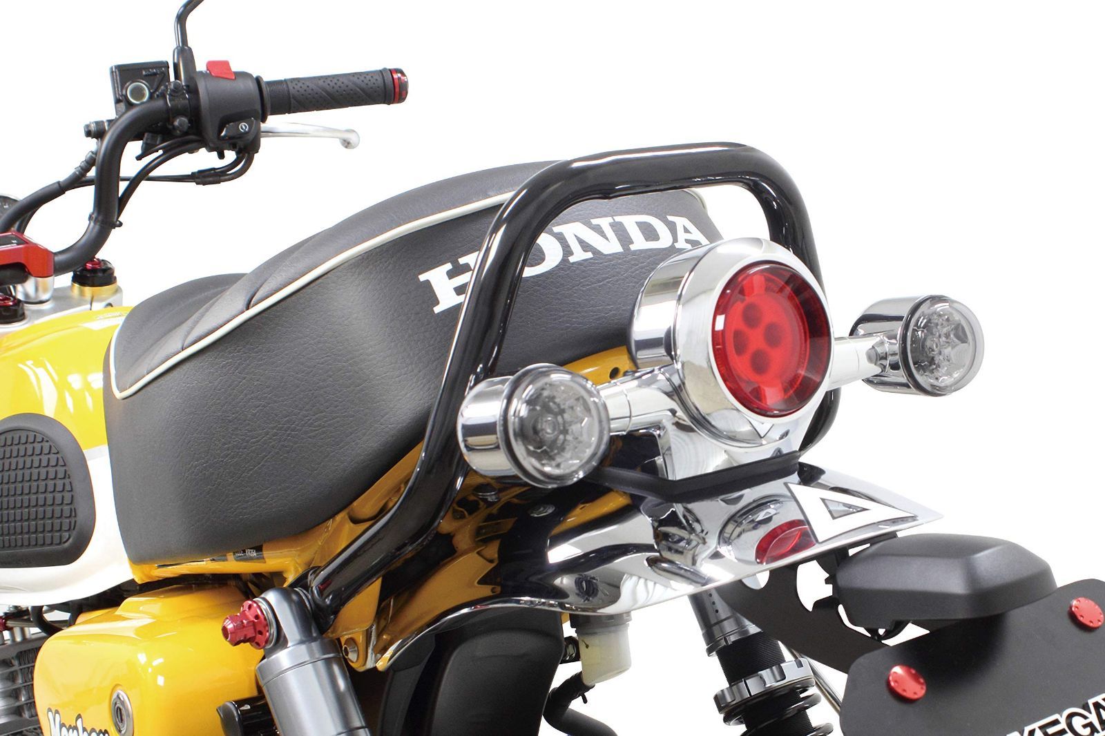 特価商品】スペシャルパーツ武川 グラブバー ブラック モンキー125