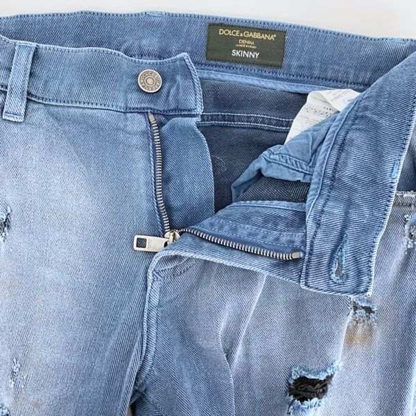 DOLCE&GABBANA ドルチェ＆ガッバーナ ドルガバ スキニー ジーンズ 