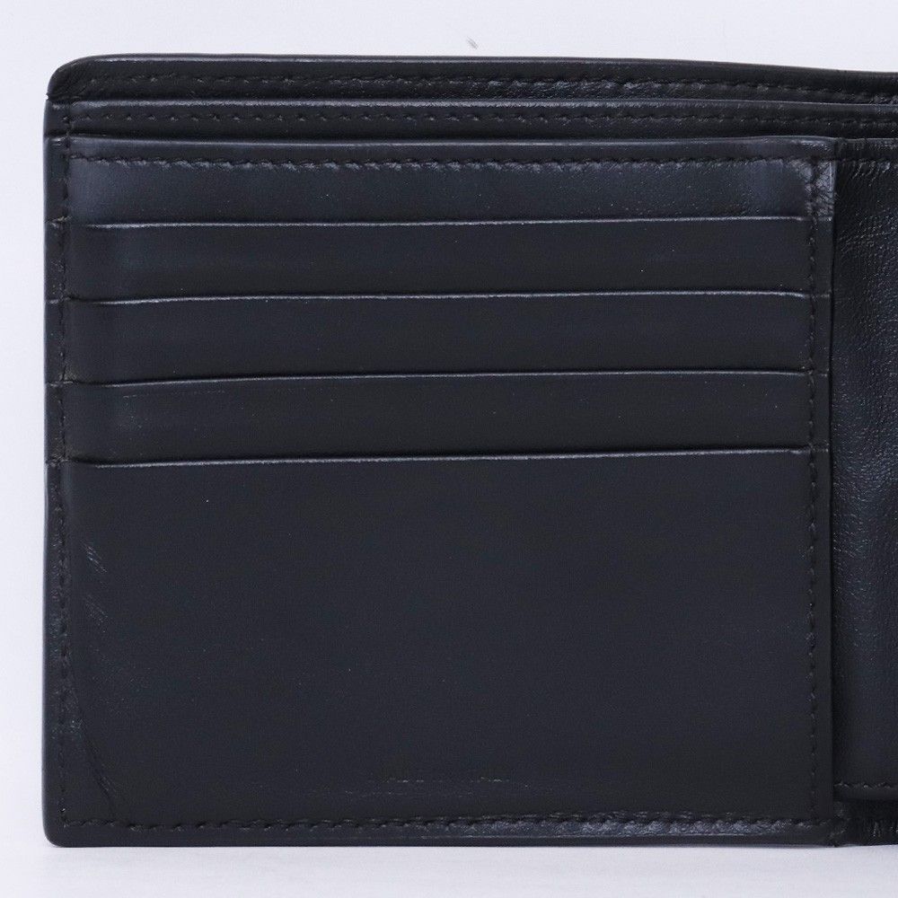 CELINE バイフォールドウォレット クロコダイル型押しカーフスキン