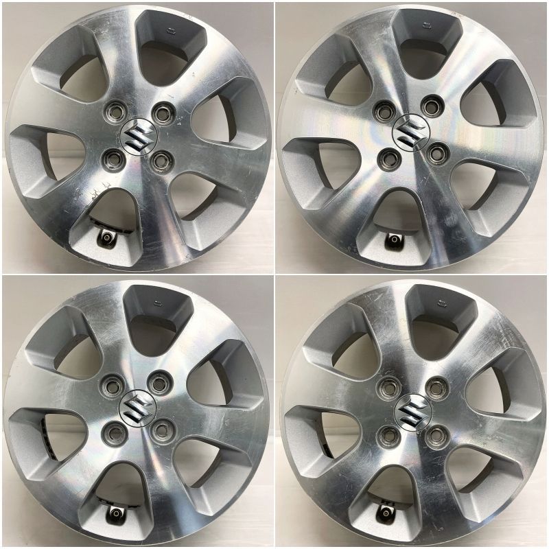 MHワゴンR純正ホイールタイヤ付き4本セット ☆中古 14インチ アルミ 