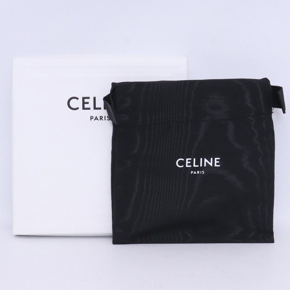 CELINE バイフォールドウォレット クロコダイル型押しカーフスキン
