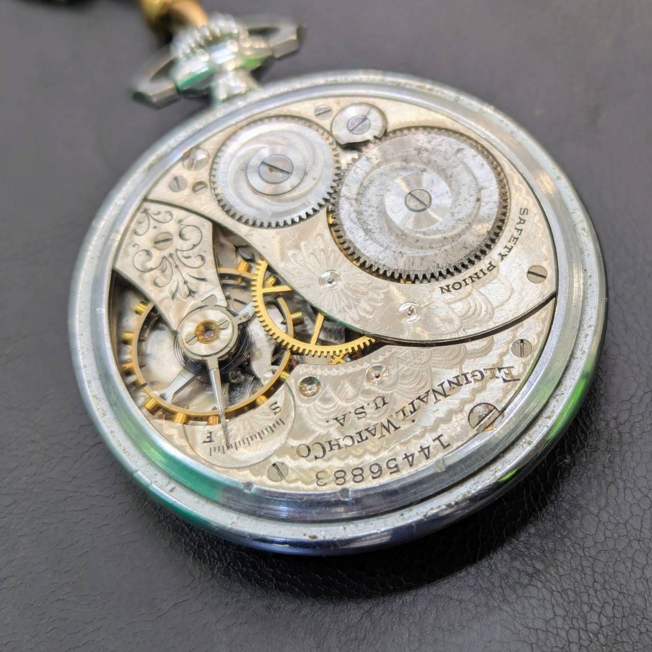 豊】稼働 機械式 ELGIN エルジン 装飾ムーブメント スモールセコンド