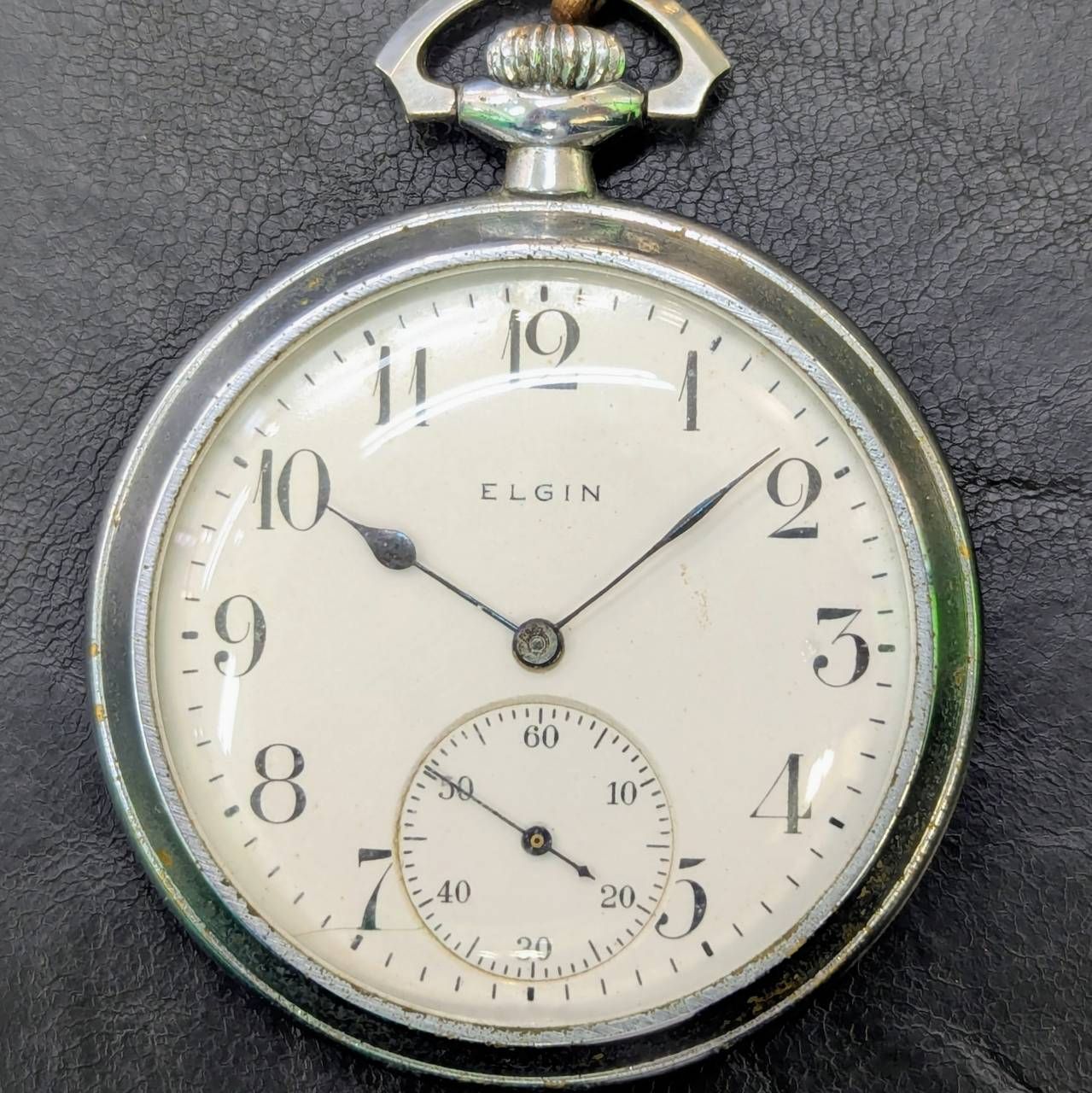 豊】稼働 機械式 ELGIN エルジン 装飾ムーブメント スモールセコンド