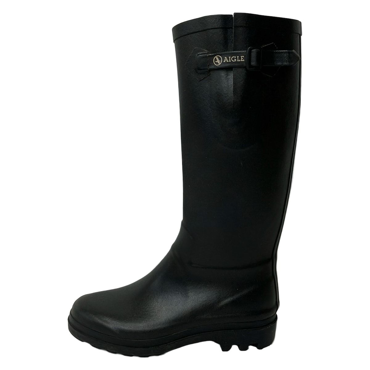 AIGLE(エーグル) レインブーツ 38 レディース - 黒 - メルカリ