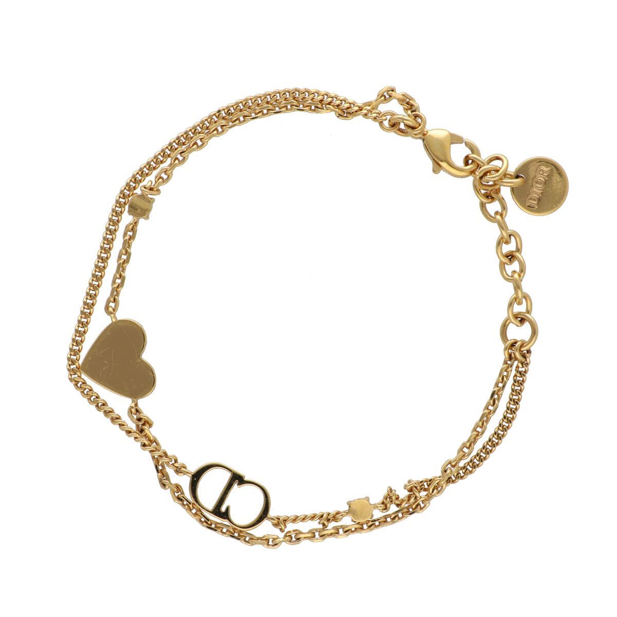 Dior　Clair D Lune　レディース　ブレスレット　中古　Mイ-478 中古】 Christian Dior ディオール Clair D Lune ブレスレット メタル