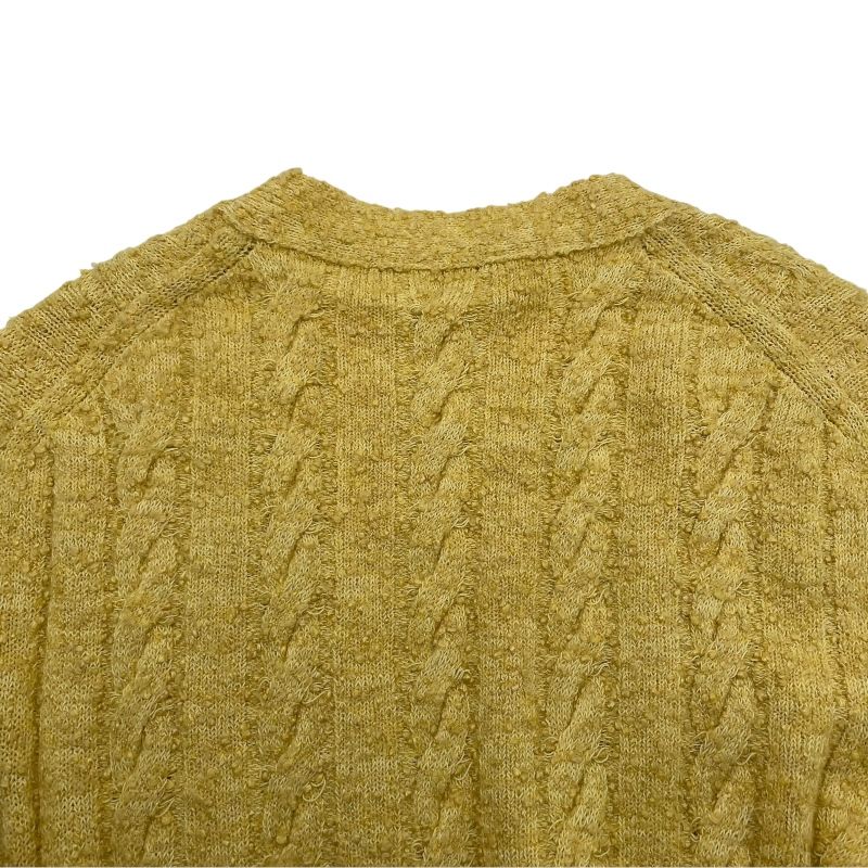 シャネル CHANEL ライオンボタンロングニットカーディガン P72177