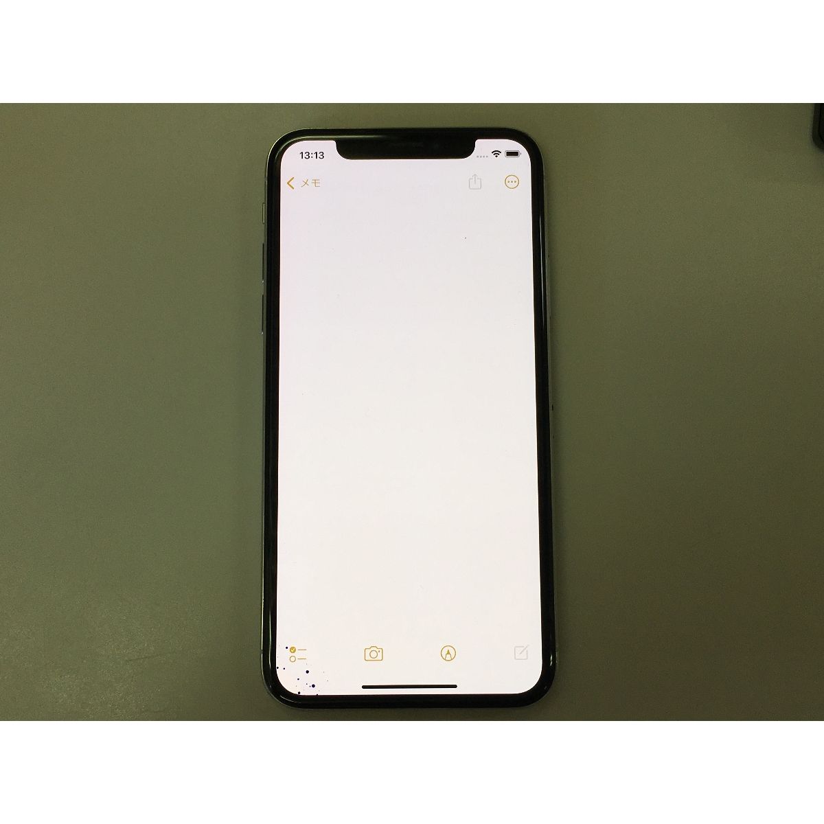iPhone X 256GB ジャンク品 シルバー docomo - ReReストア